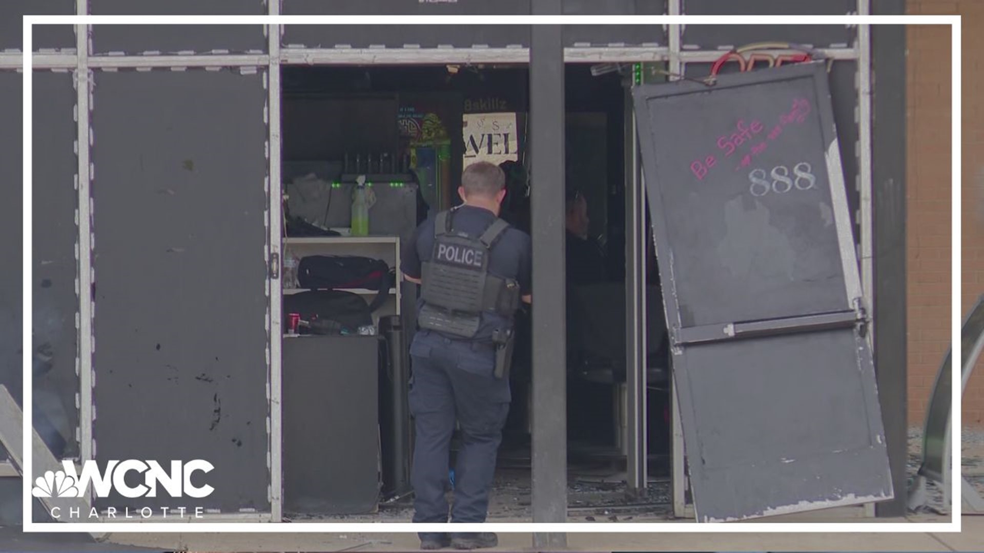 Multiple agencies appeared to be involved in the operation, which led to several raids of "skill arcades," including in east Charlotte.