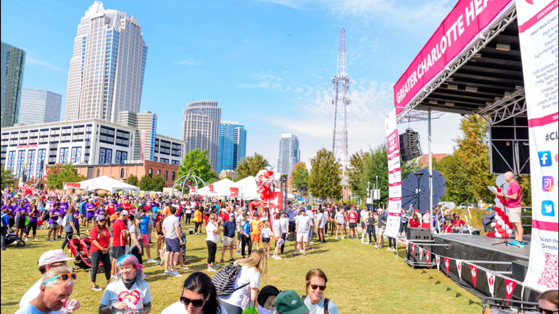 Greater Charlotte Heart Walk 2024