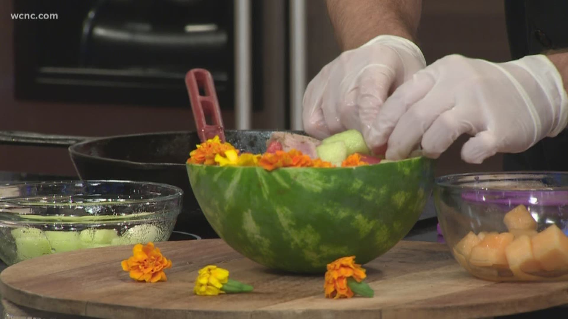 Chef Blake Mitkoff of Inside Chef gives us a refreshing summer salad recipe that pairs perfectly with seared tuna.
