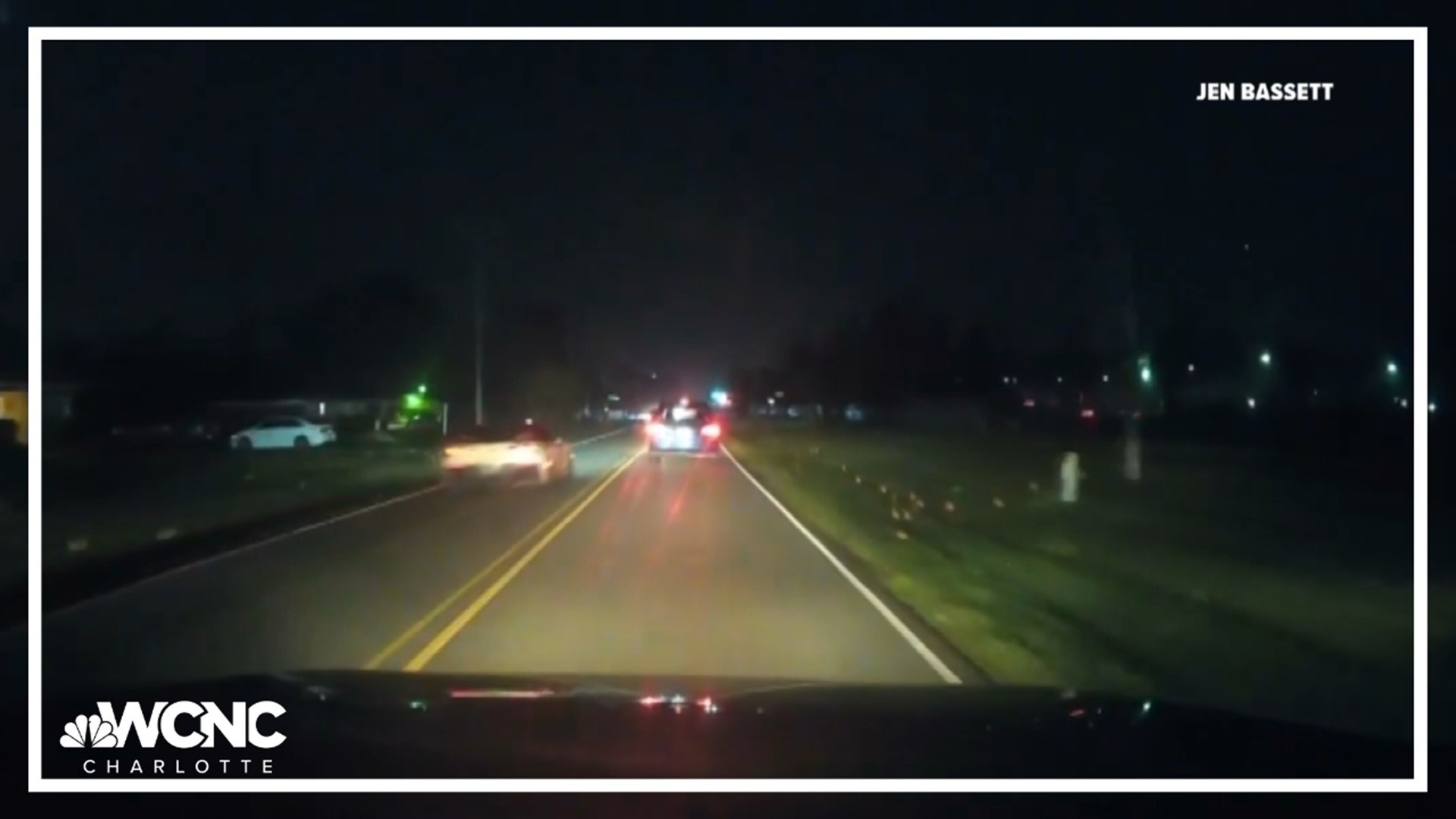 Video shows car speeding on wrong side of road during police chase ...