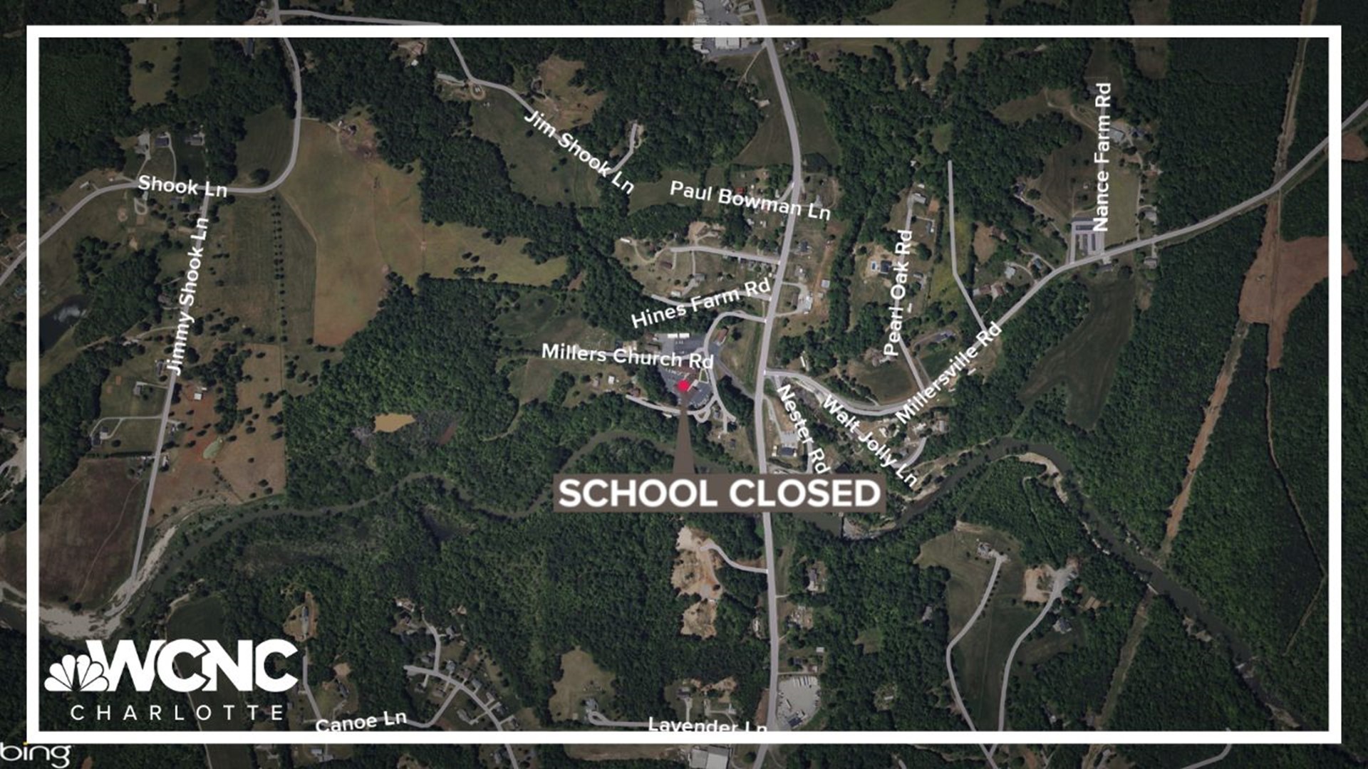 A man is in custody in connection to an incident that closed an Alexander County school.