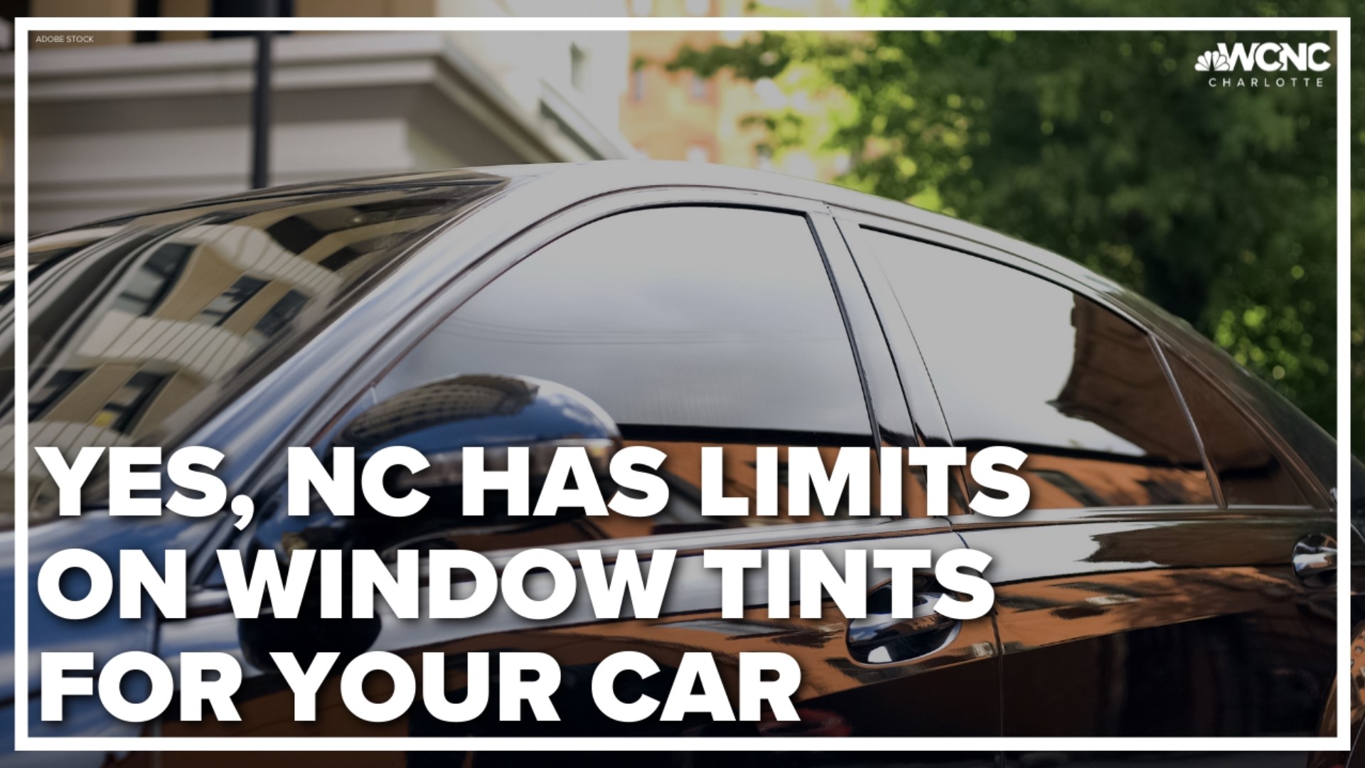As warmer weather settles in the Carolinas, many people are looking for ways to stay cool. Tinted windows on your car can help cut down on the heat.