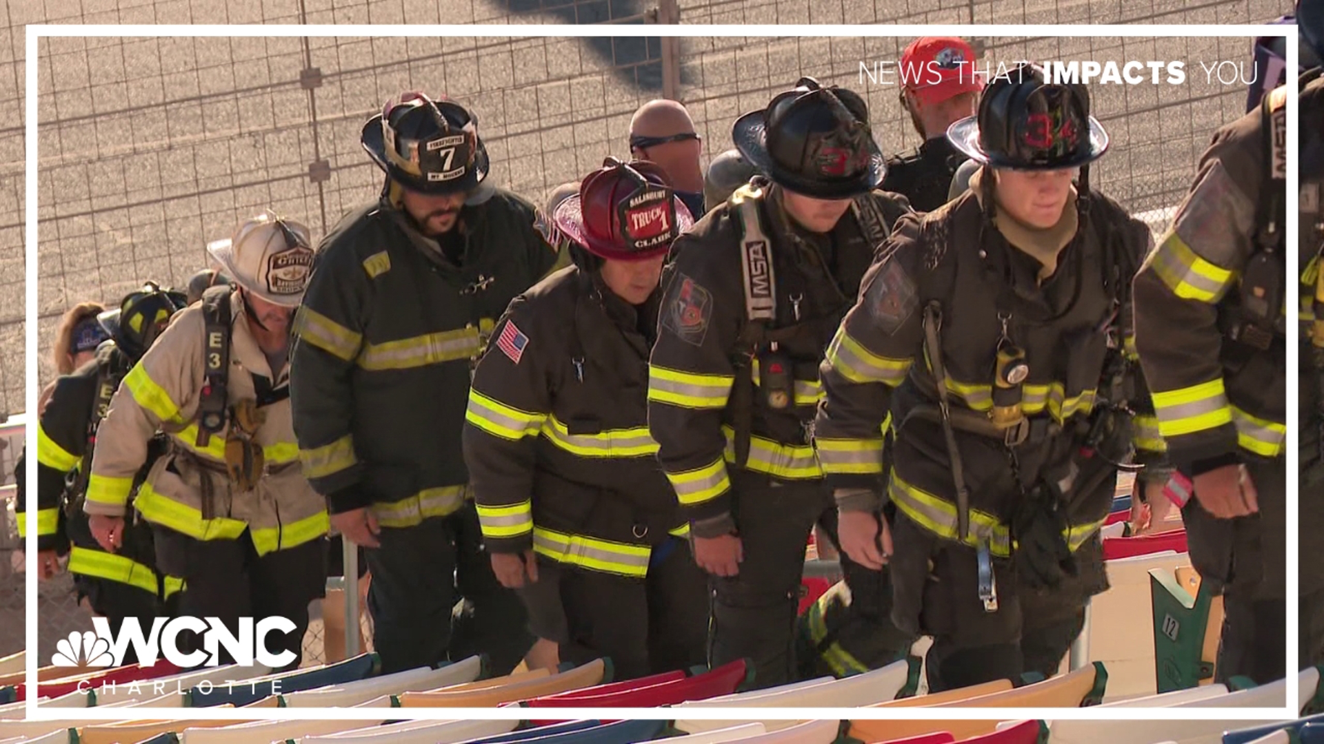 The stair climb, held Saturday, raises funds for Charlotte-area groups that benefit veterans.