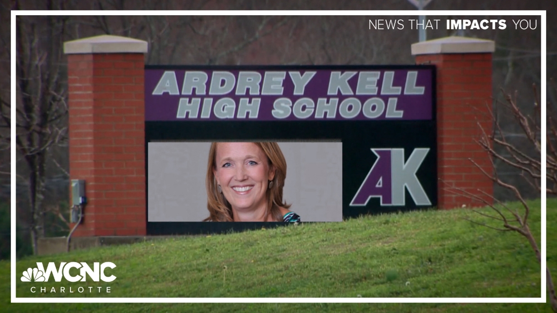 Staff reacts as Ardrey Kell High School principal retires after being