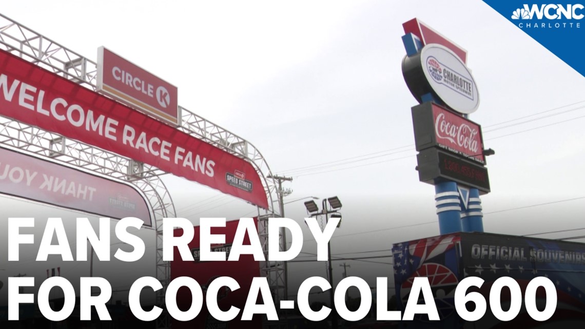 Fans excited for Coca-Cola 600