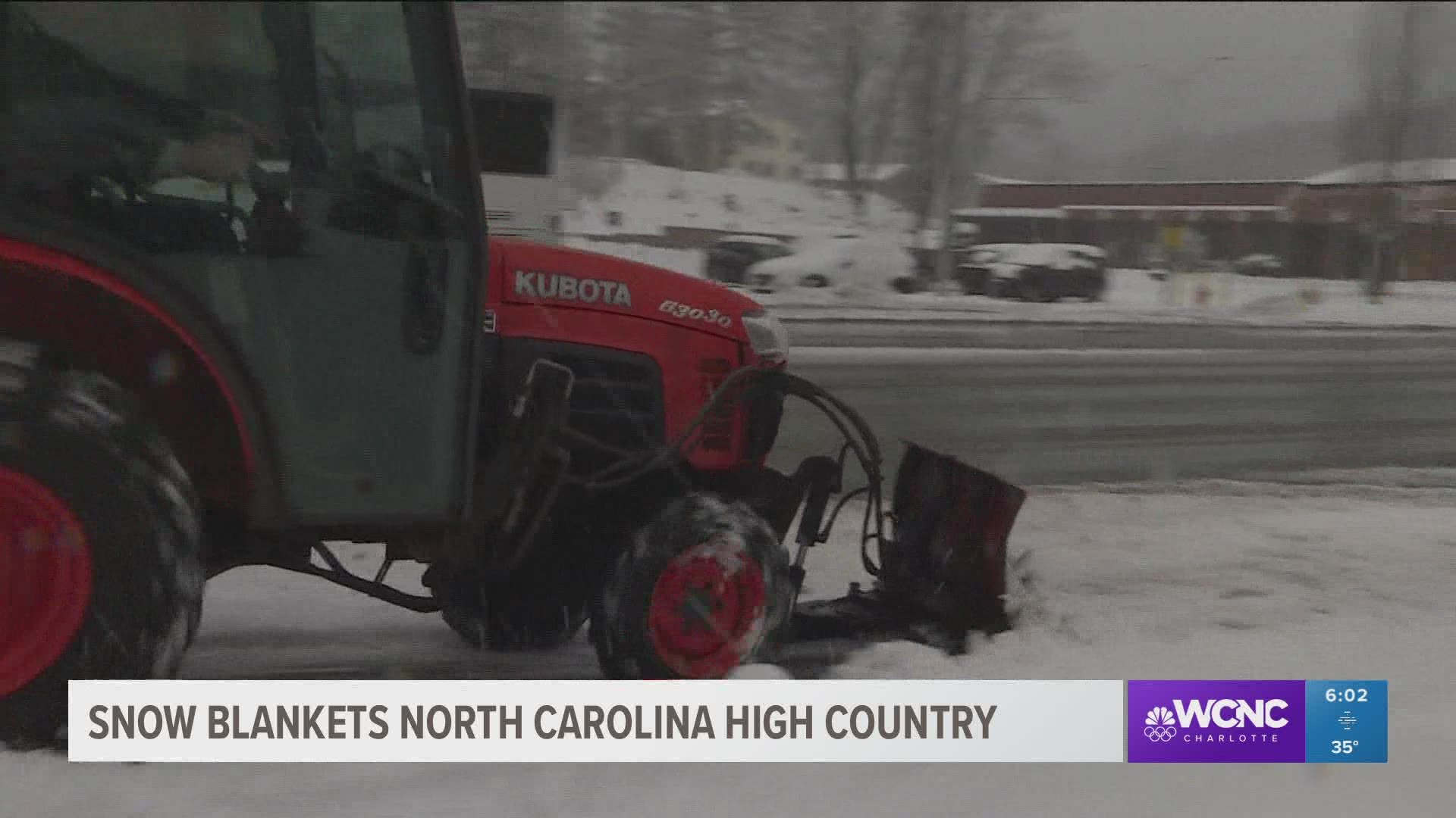 State DOT crews in Watauga County will be working around the clock with workers split into 12-hour shifts.