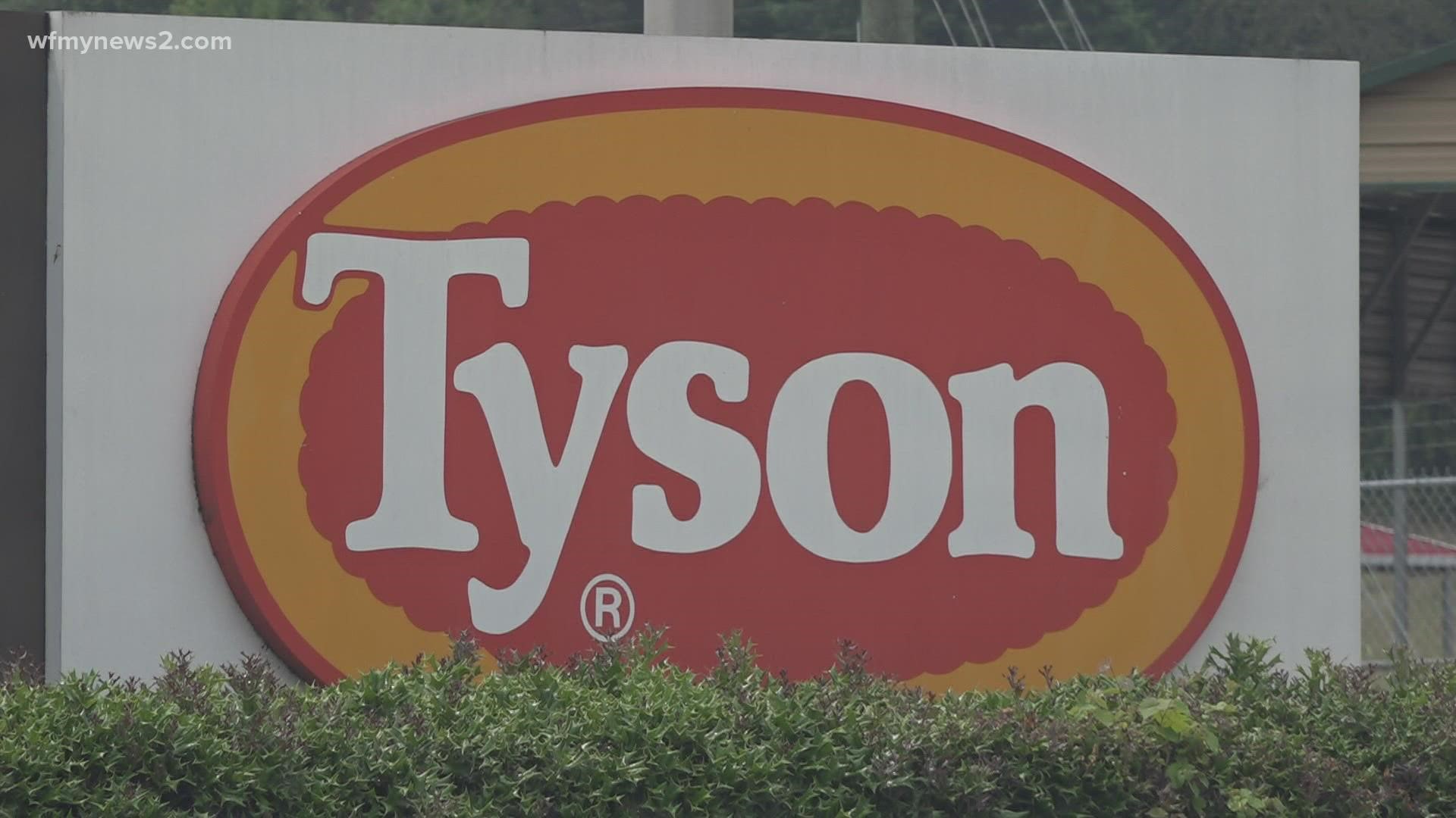 Monday is the deadline for Tyson Foods workers to be vaccinated against COVID-19 or face termination.
