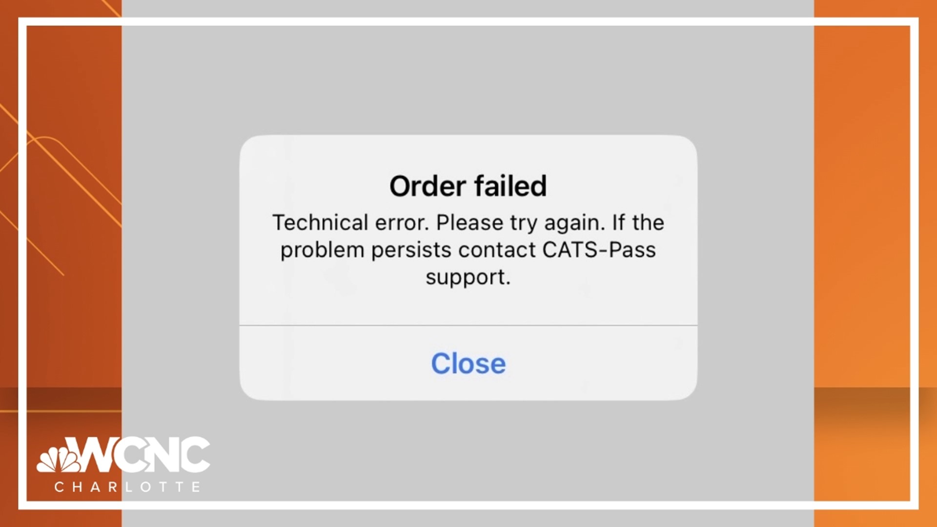 The service was restored and payments are being accepted after an outage impacted purchasing for much of the day Monday.