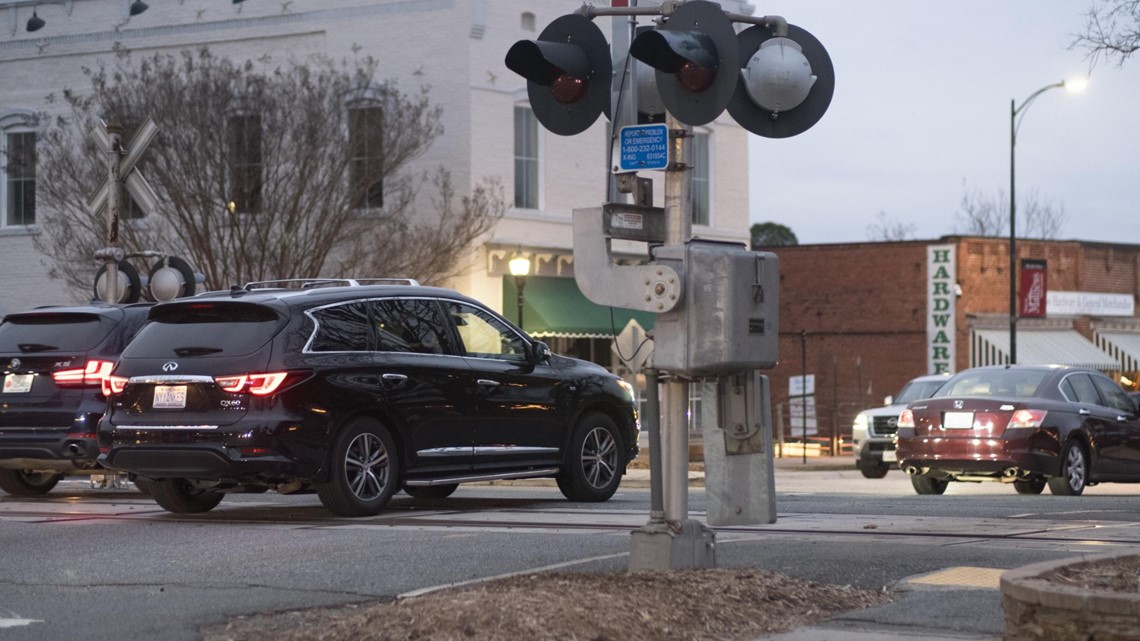 Train crash in Matthews, NC