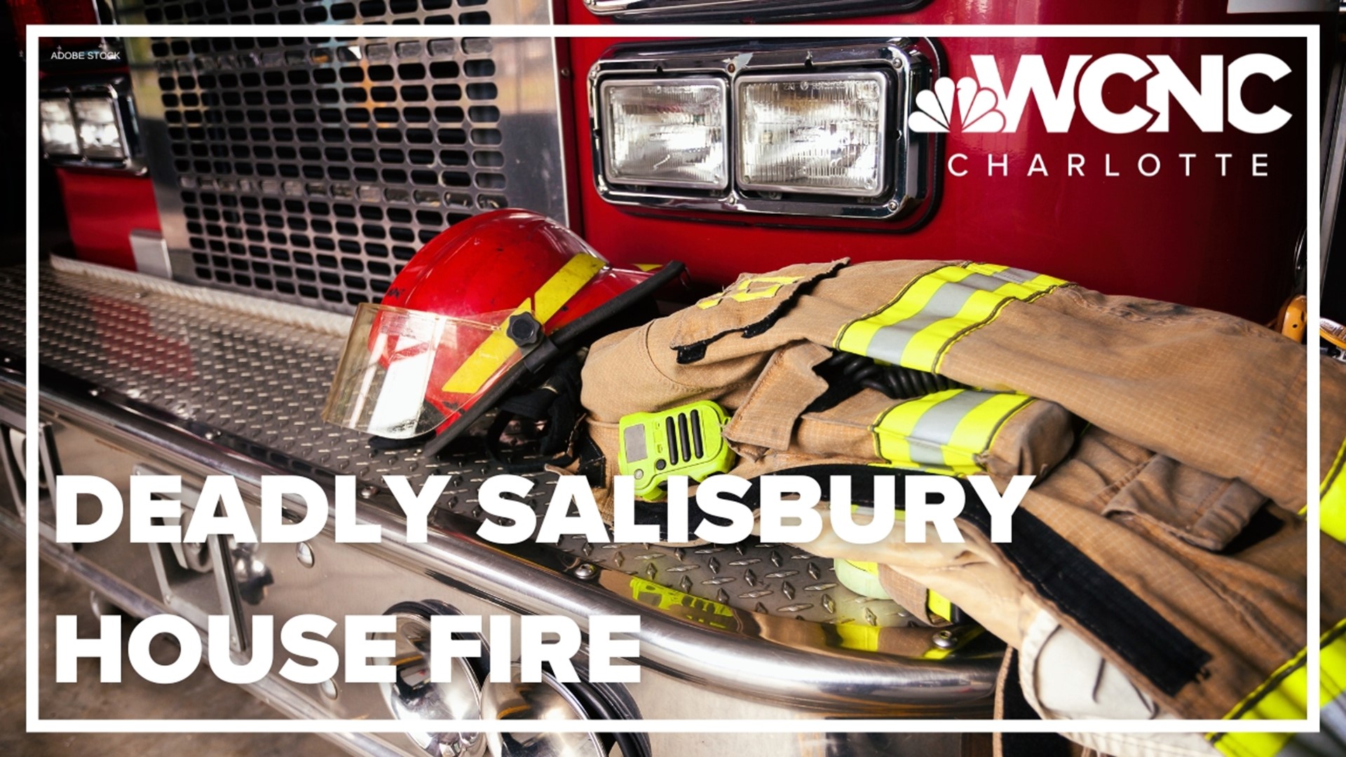 Firefighters battling brush fire in Salisbury