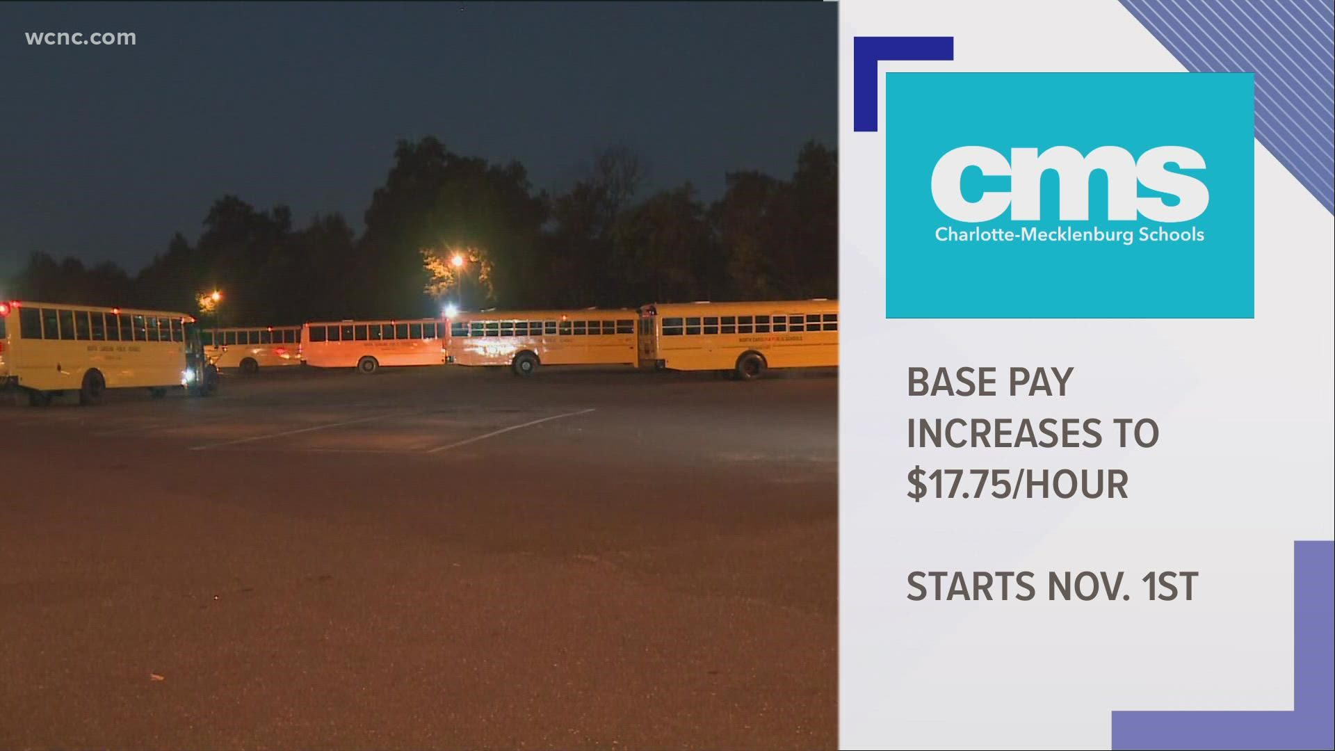 The base rate gets a $2/hour increase as CMS struggles to hire more drivers.