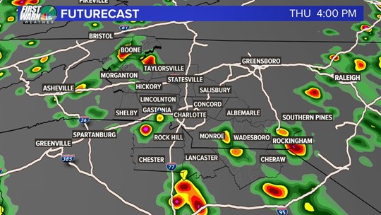 The Difference Between Isolated And Scattered Storms | Wcnc.com