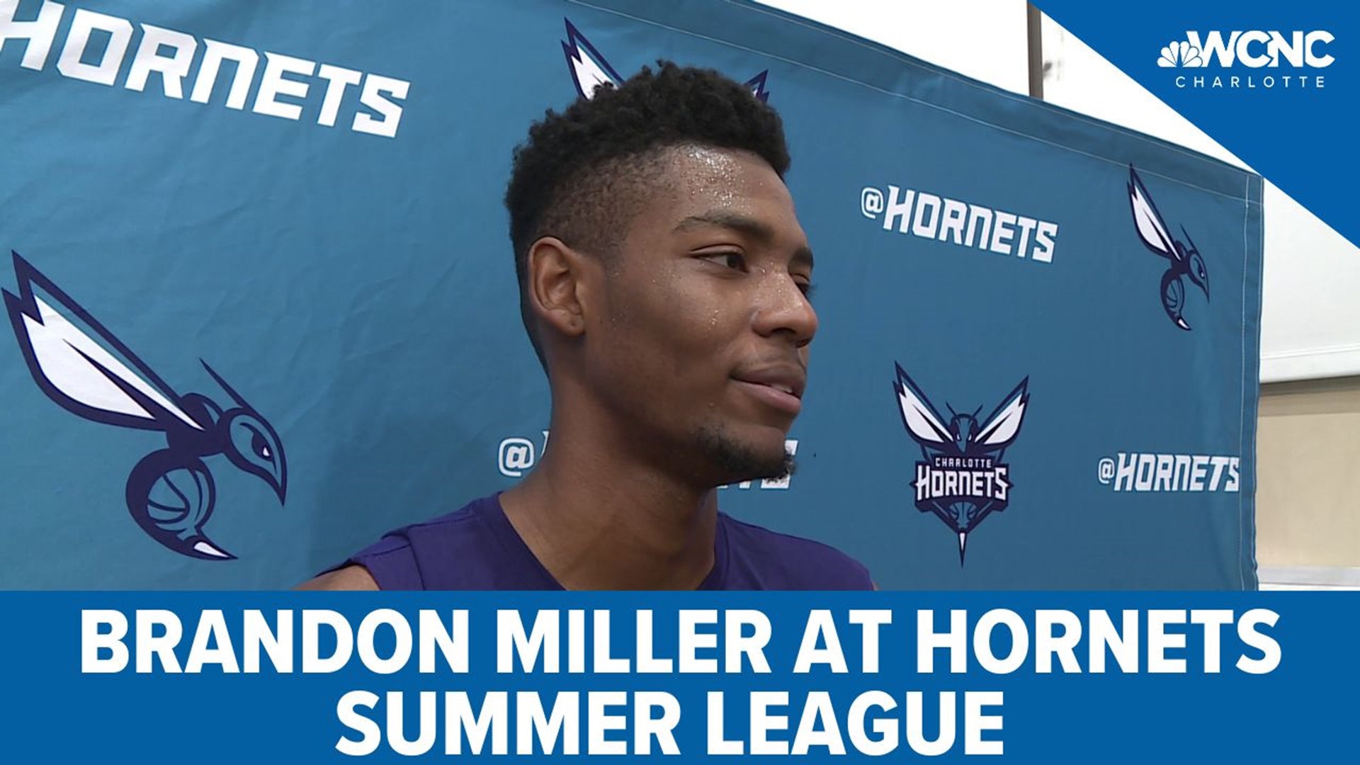 Brandon Miller discusses first practice with Hornets
