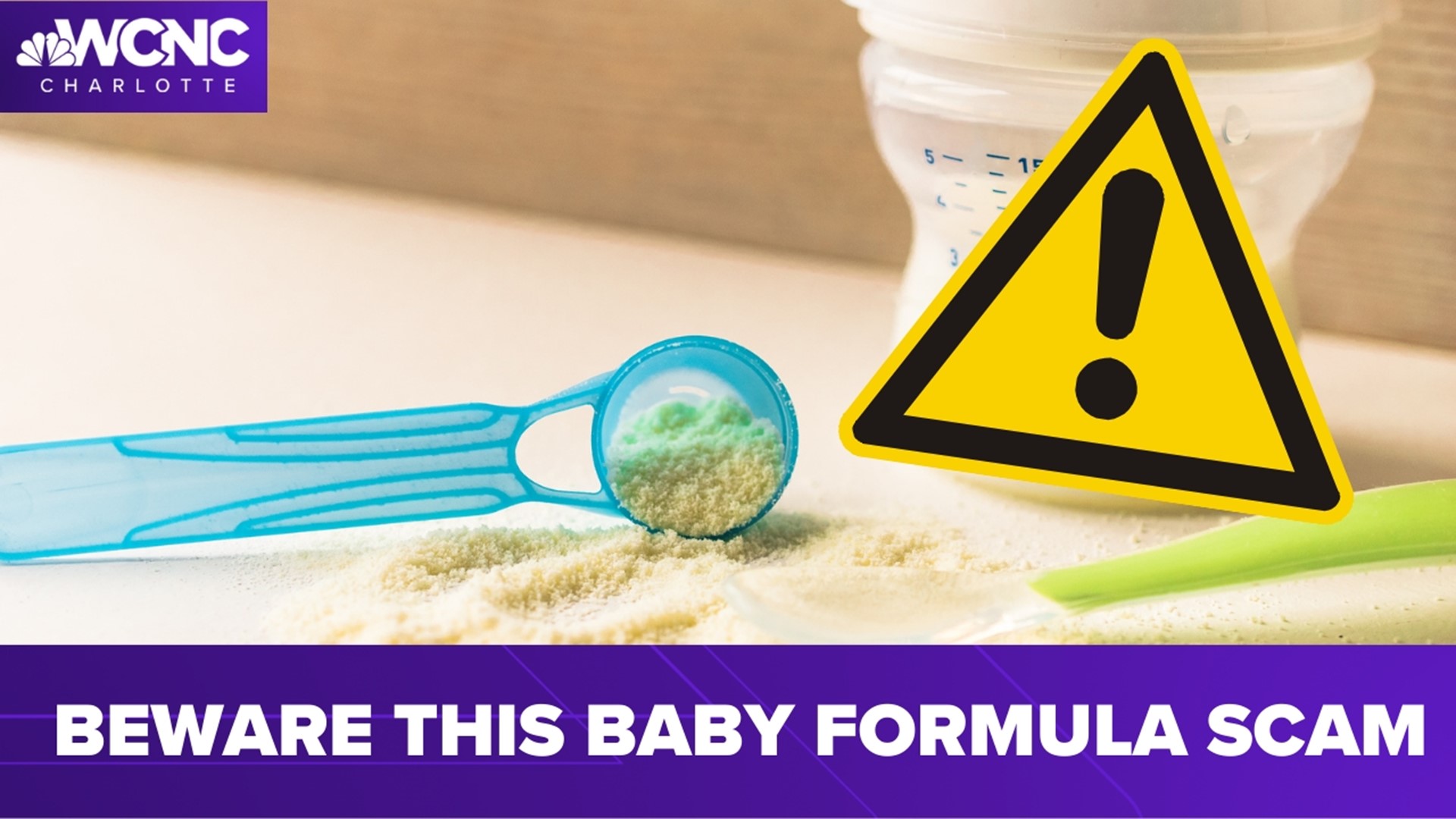 As the nationwide hunt for baby formula continues tonight, a new worry for parents: scammers taking advantage.