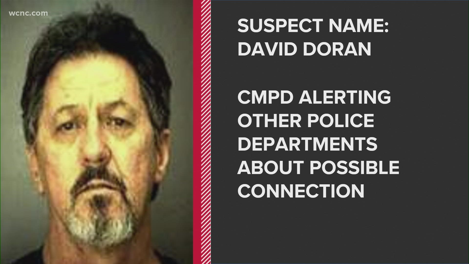 The suspect, David Edward Doran, died on June 24, 2008.