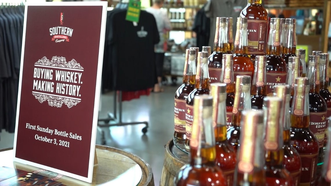 Distilleries in North Carolina can make sales on Sundays