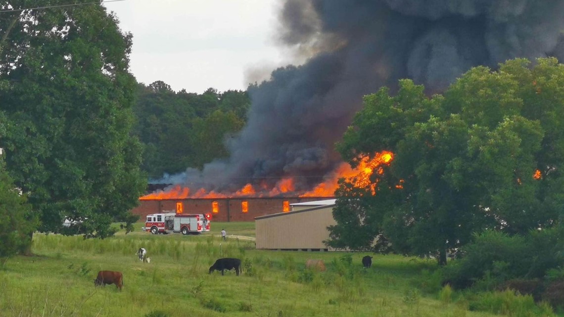 Officials: Stanly County furniture plant total loss after fire