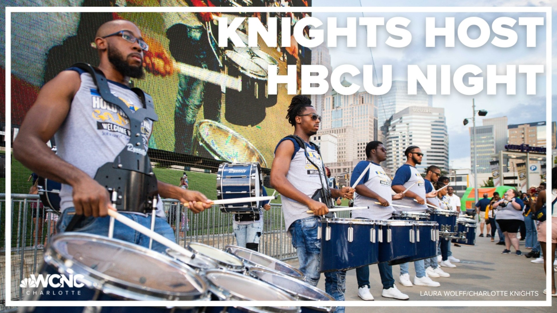 The inaugural event will take place Friday night, as the Knights host the Durham Bulls for a double-header in Uptown.