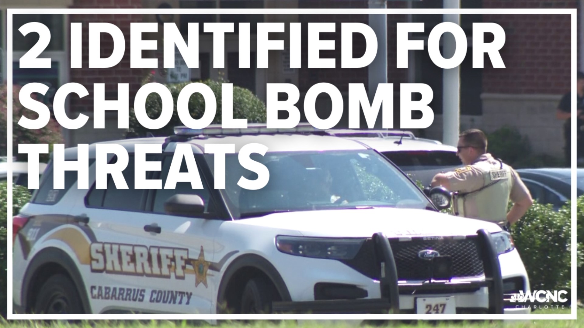 The Cabarrus County Sheriff's Office said a student will be charged in connection to bomb threats made this week.