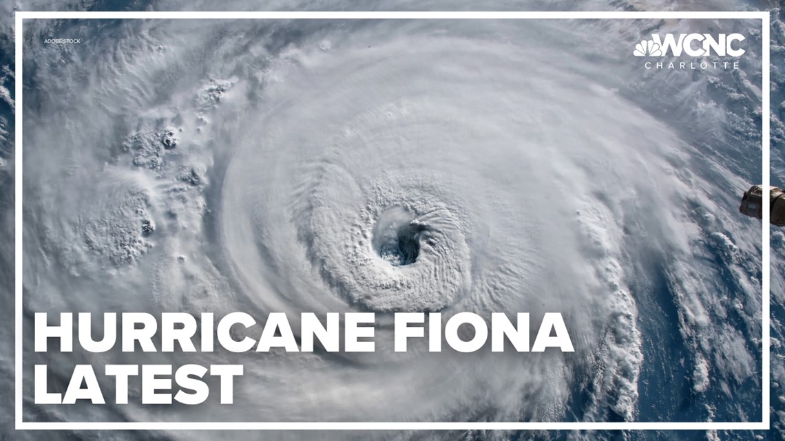 Hurricane Fiona latest