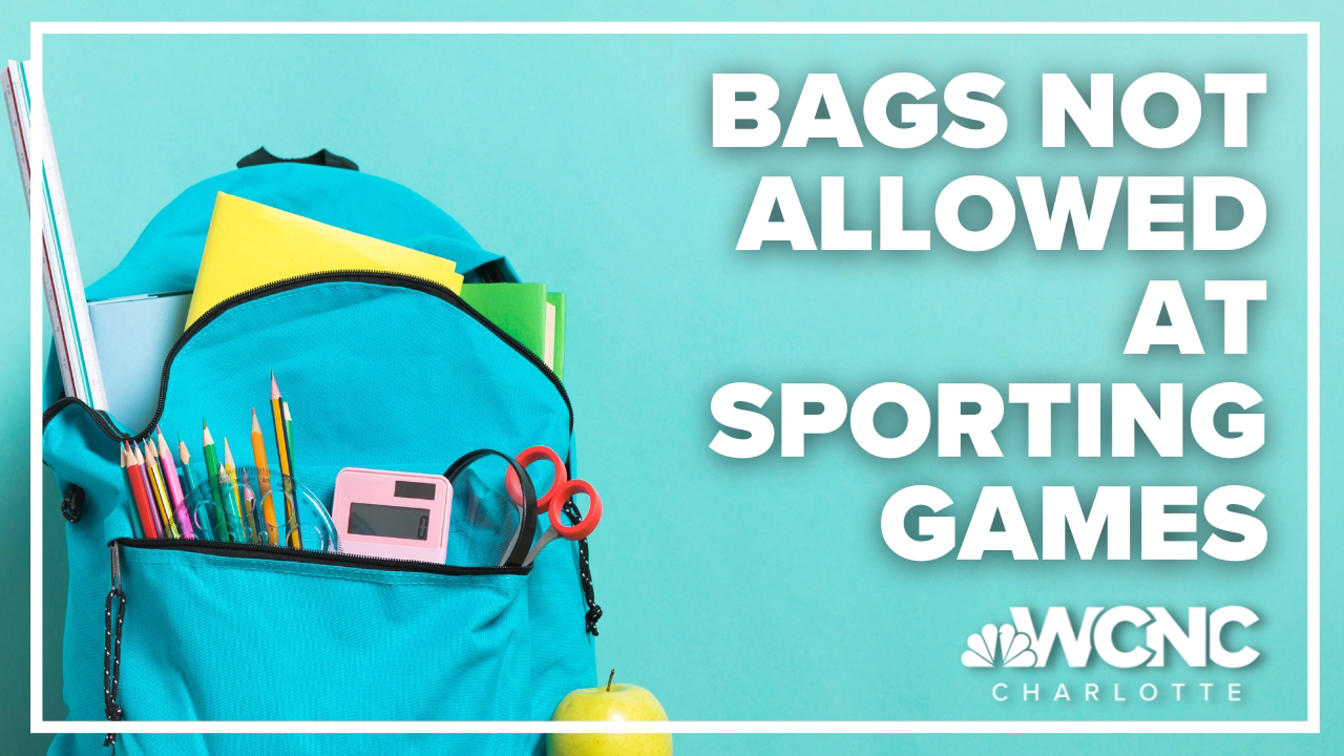 Rockingham County Schools adopts clear bag policy for sporting events