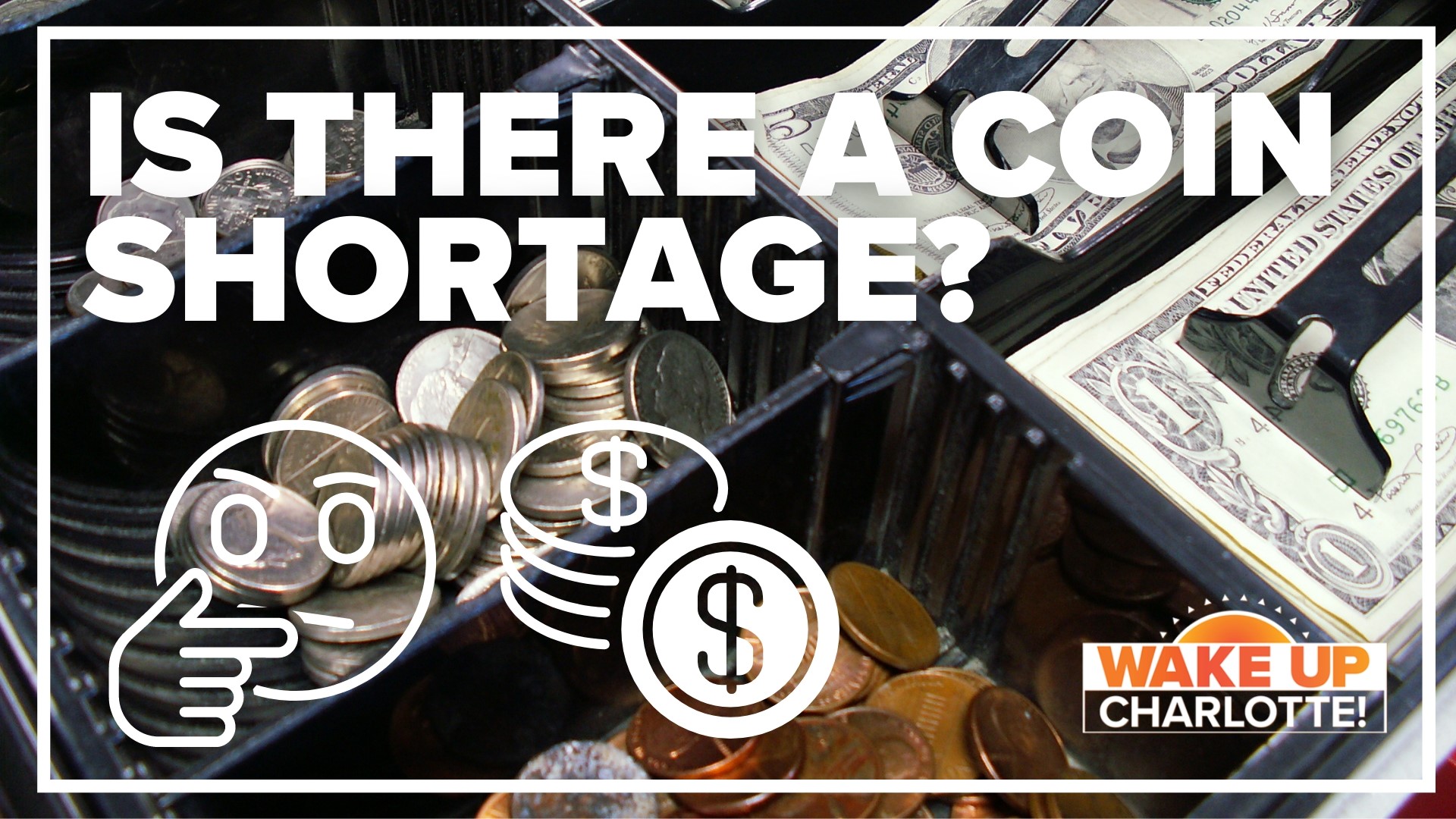 We have had a lot of calls into our newsroom asking if there is a coin shortage.