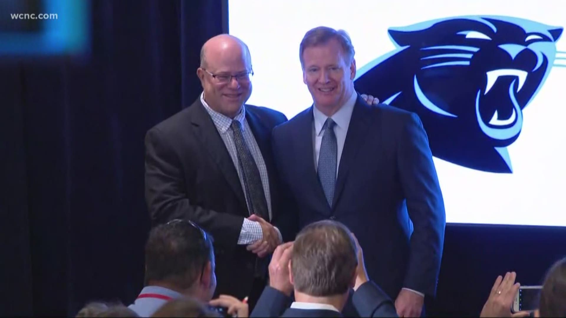 David Tepper was unanimously approved by all 32 owners to buy the Panthers including outgoing Panthers owner Jerry Richardson.
