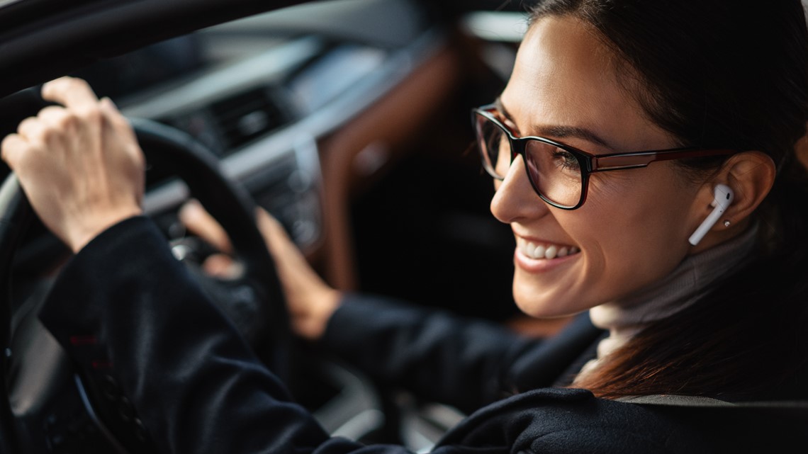 Can you drive with headphones on in North Carolina?