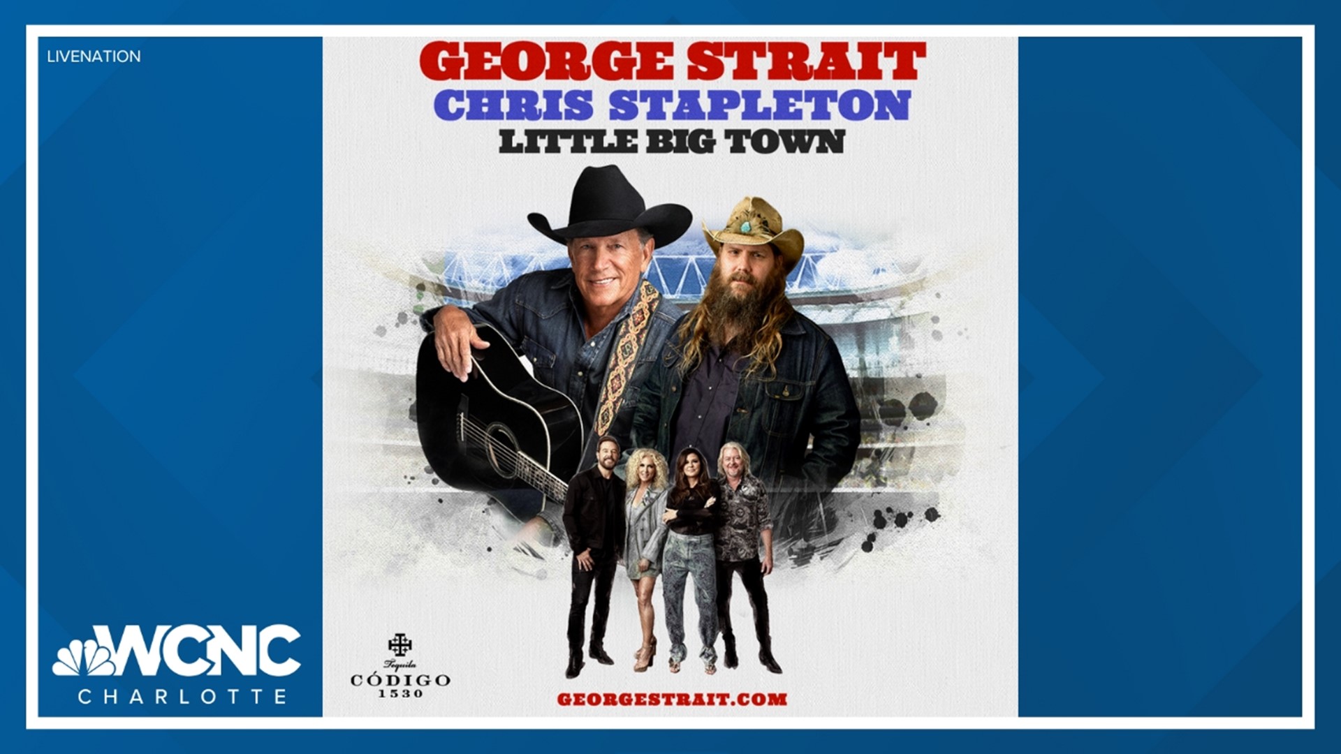 Write this down ... George Strait and Chris Stapleton are extending their attendance-breaking stadium tour by adding nine new dates in 2024.