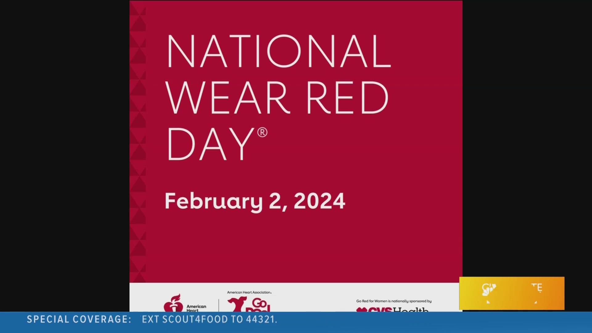 Today is designed to raise awareness for women's heart health