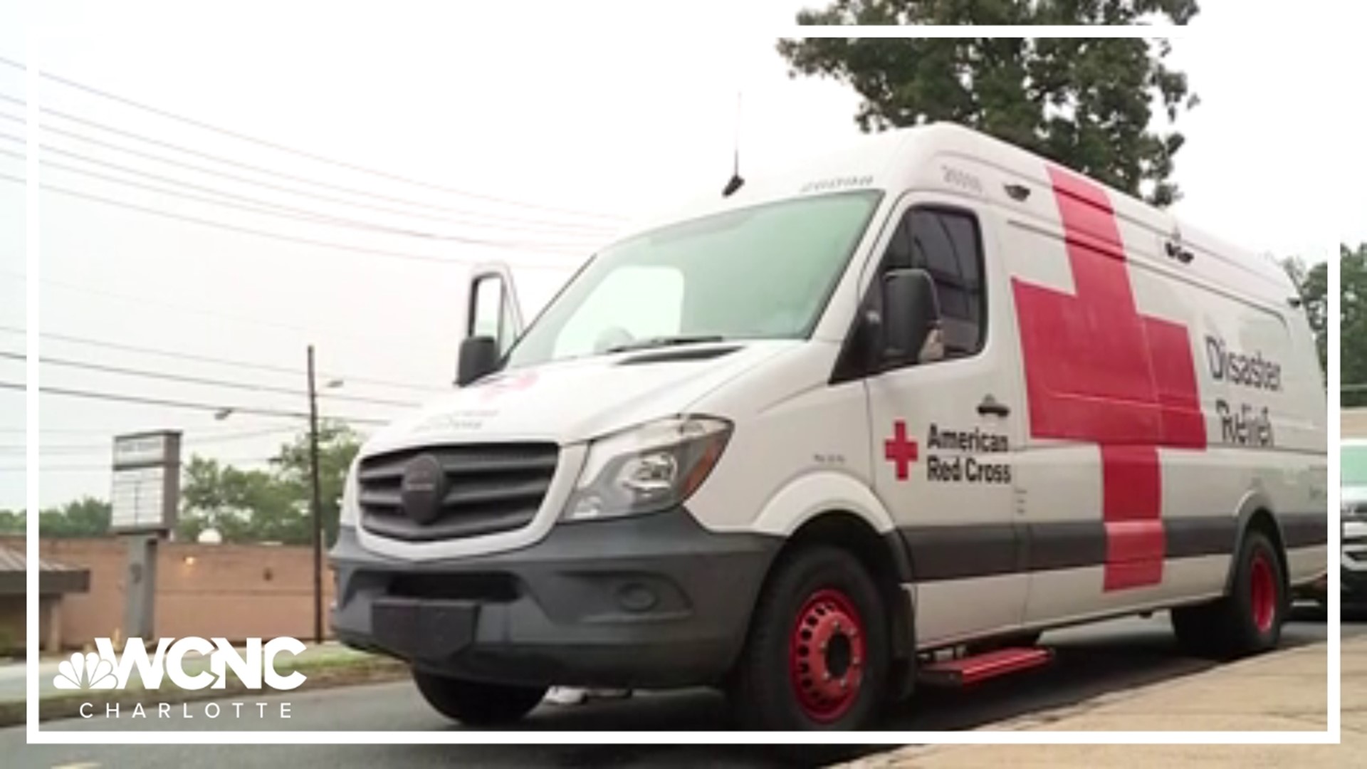 Red Cross crews from Charlotte are making their way to Florida to help with the brunt of the storm.