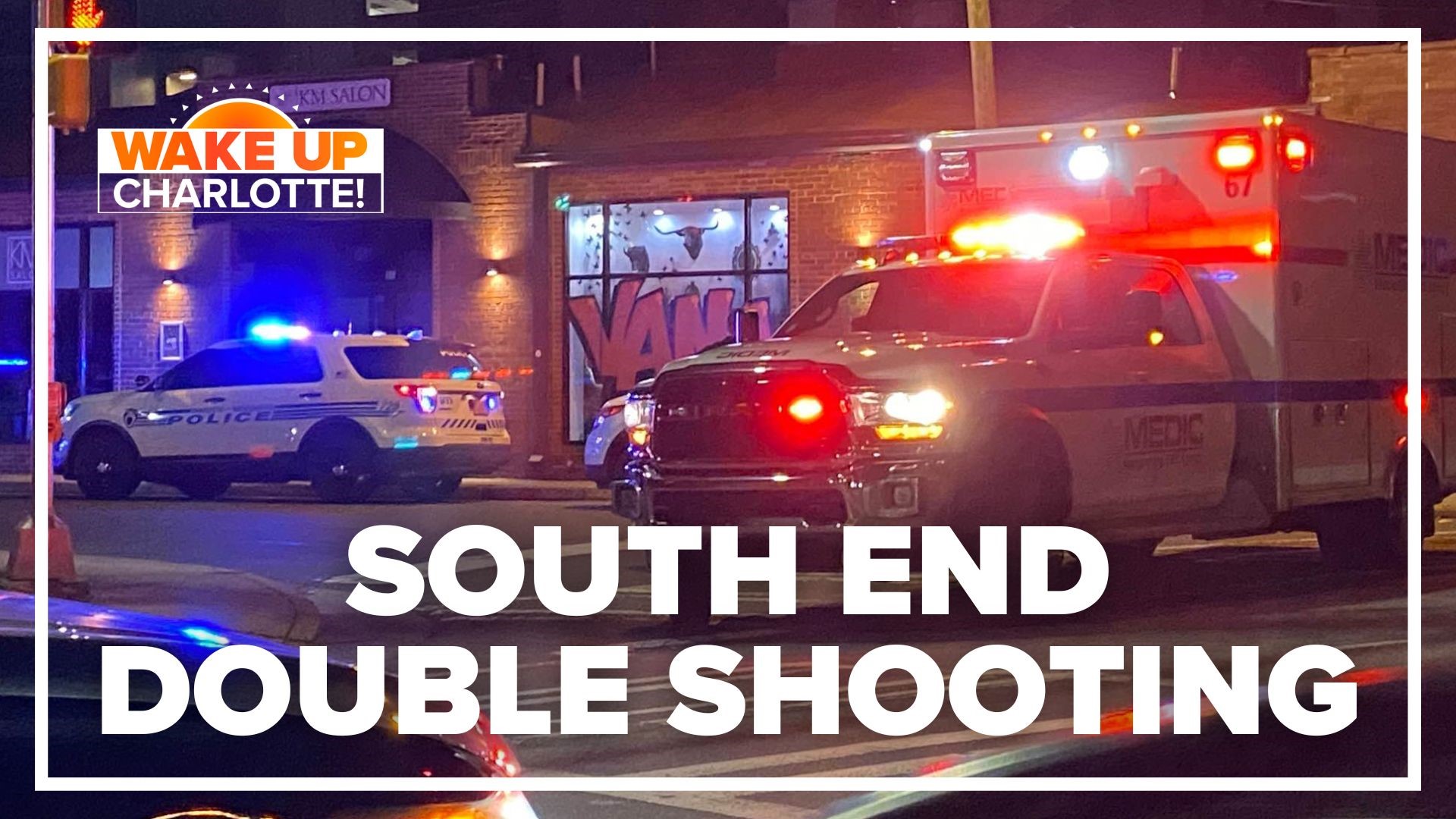 Two people were killed in a shooting outside a popular brewery in Charlotte's South End late Monday night, police said.