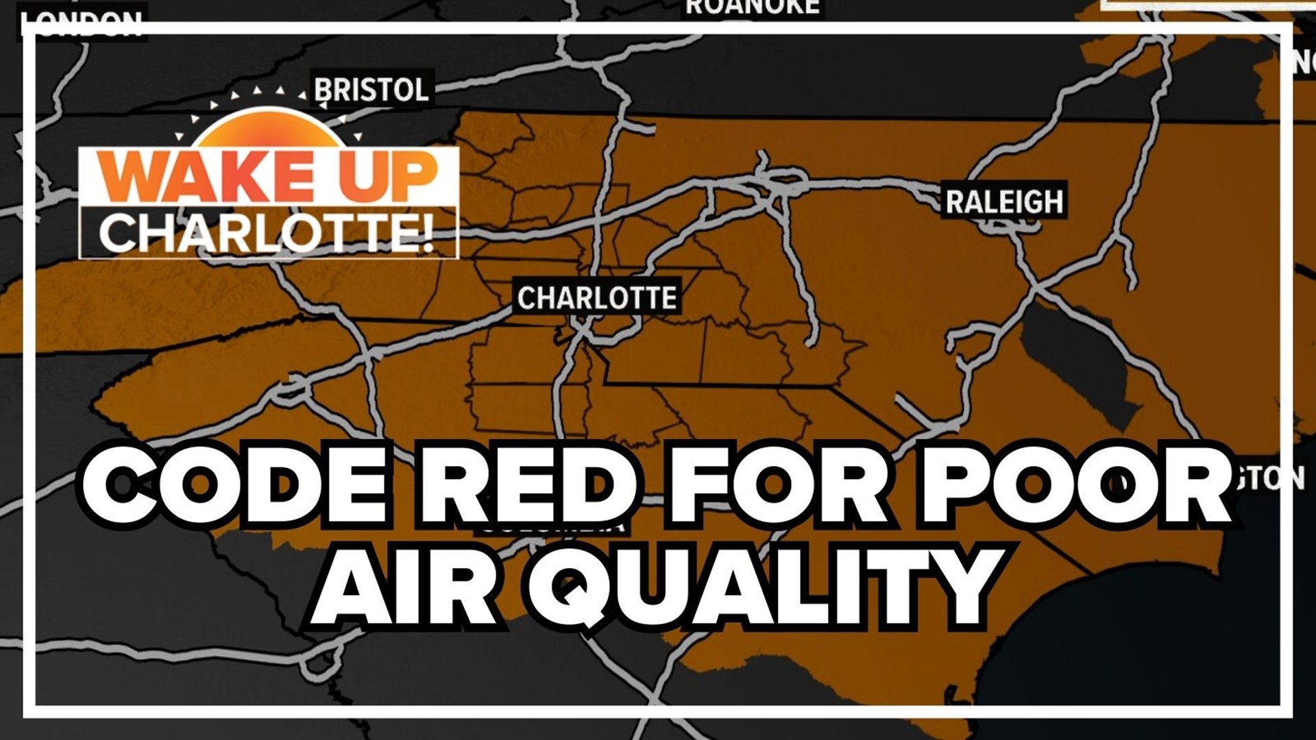 The Carolinas will have poor air quality Wednesday as smoke from raging wildfires in Canada funnels into the Charlotte area. Here's how it will affect you.
