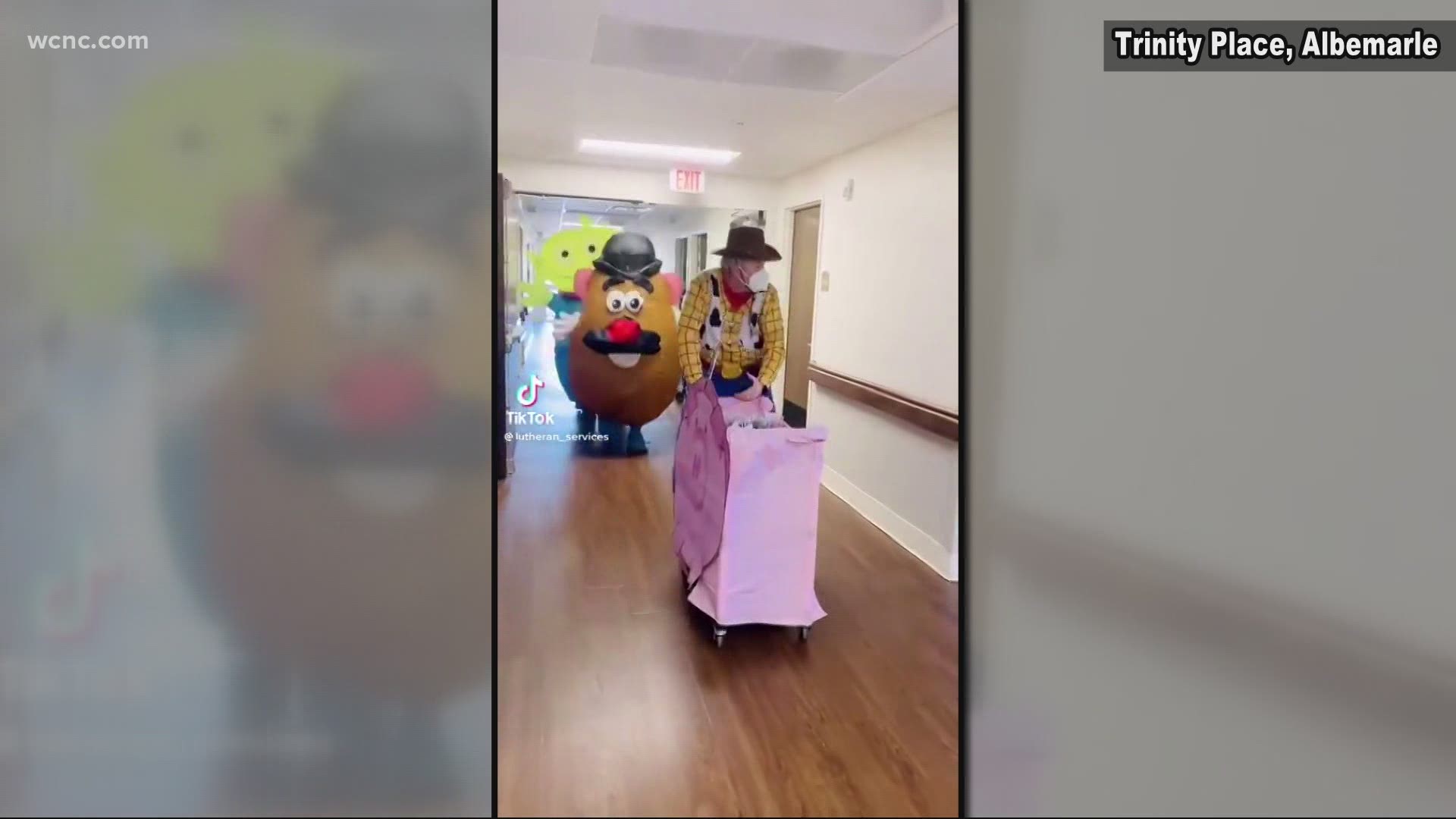 A video from a senior care community in North Carolina is going viral for all of the right reasons.