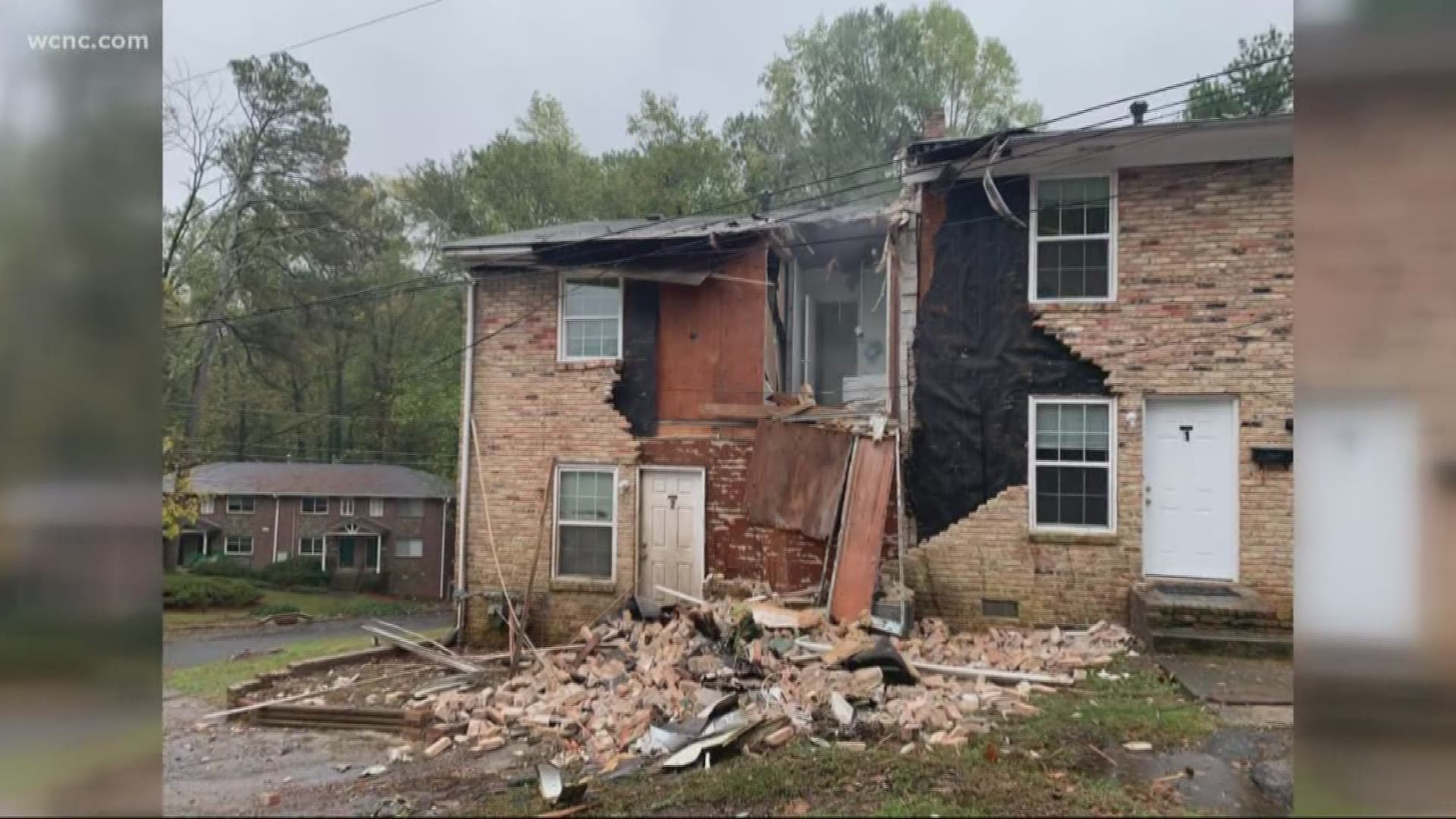 The small aircraft had just taken off near Atlanta when it crashed into an apartment complex Tuesday morning.