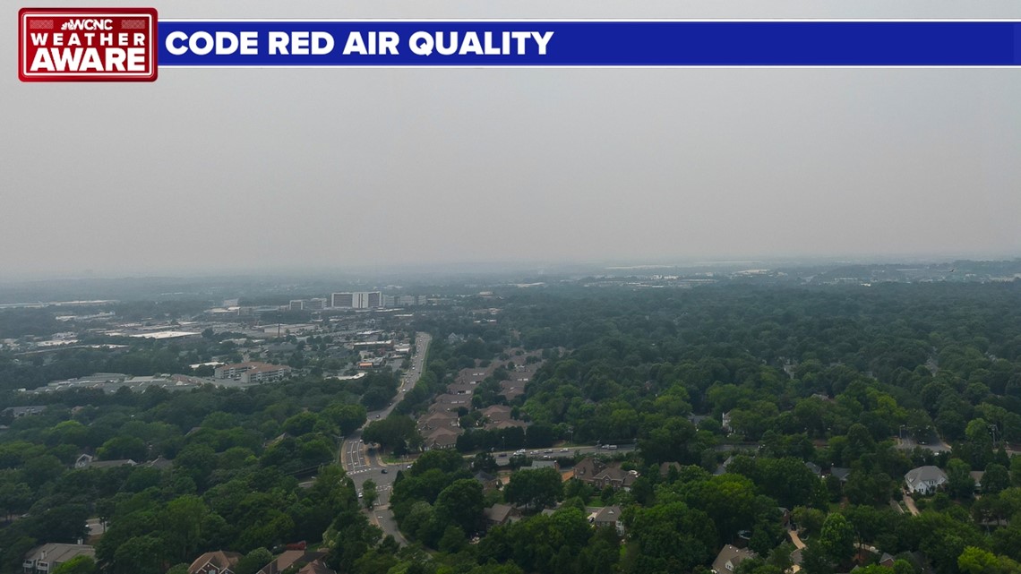 South Charlotte Fire Today: What affects to air quality?