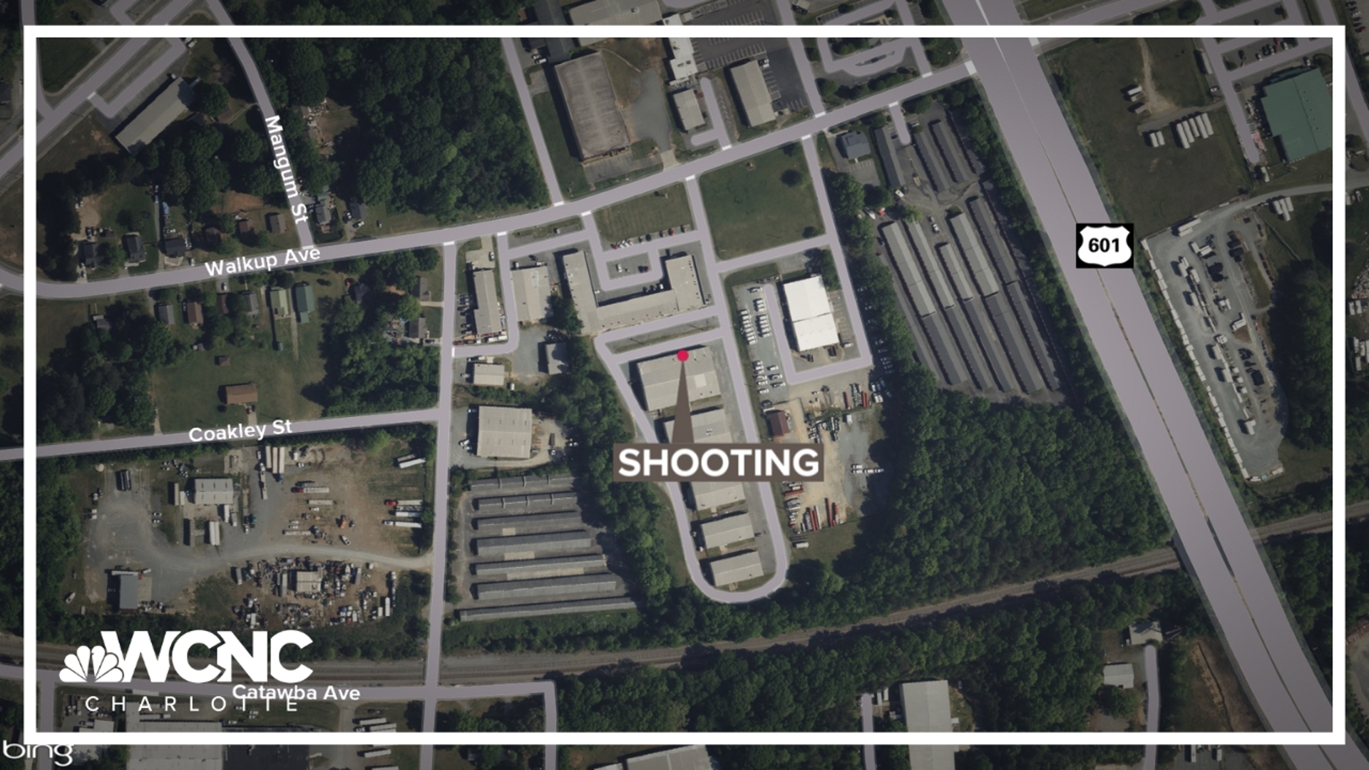 The shooting happened on Walkup Avenue near U.S. 74.