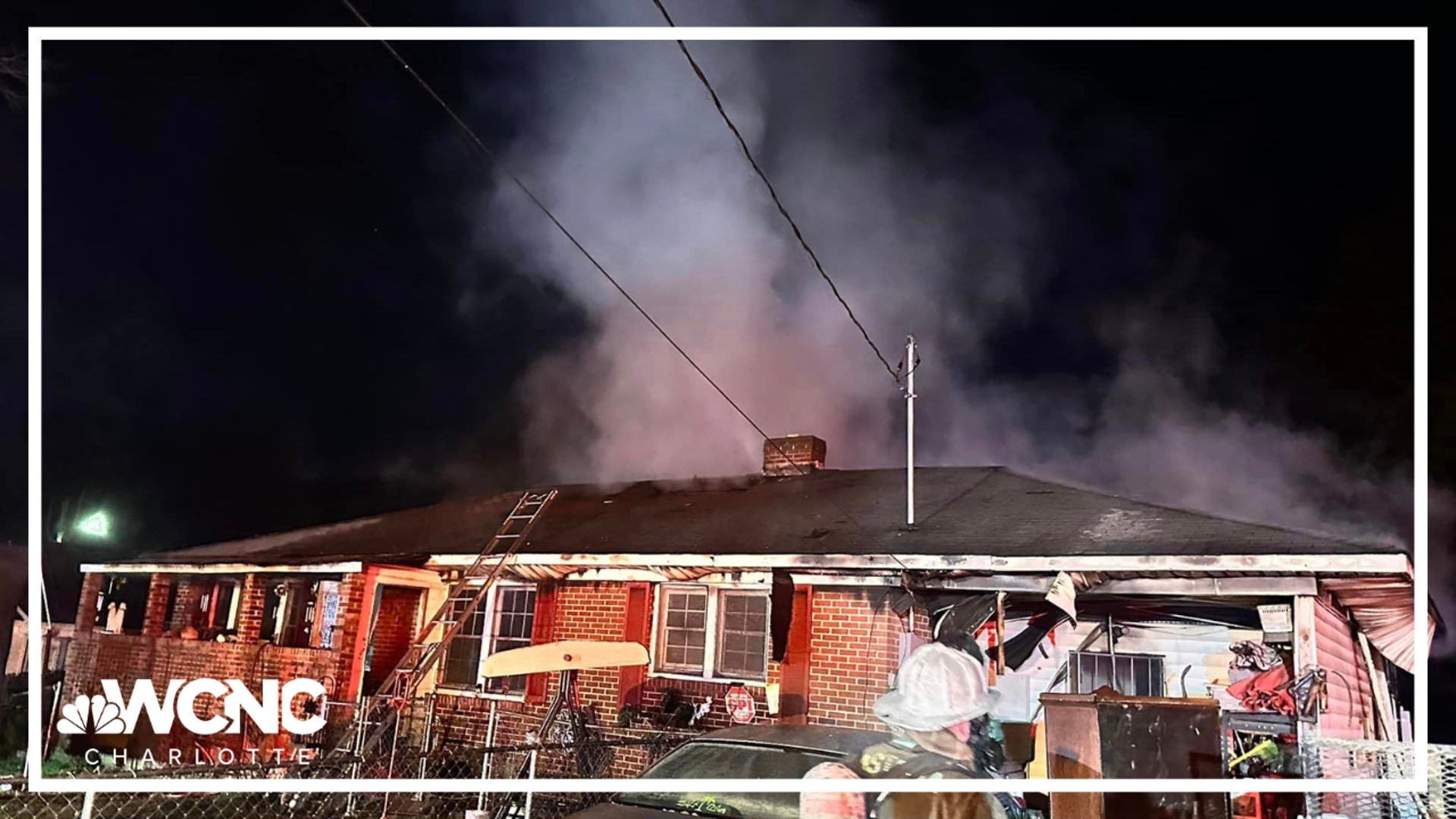 A massive fire at a home in Gastonia this morning has been ruled accidental.