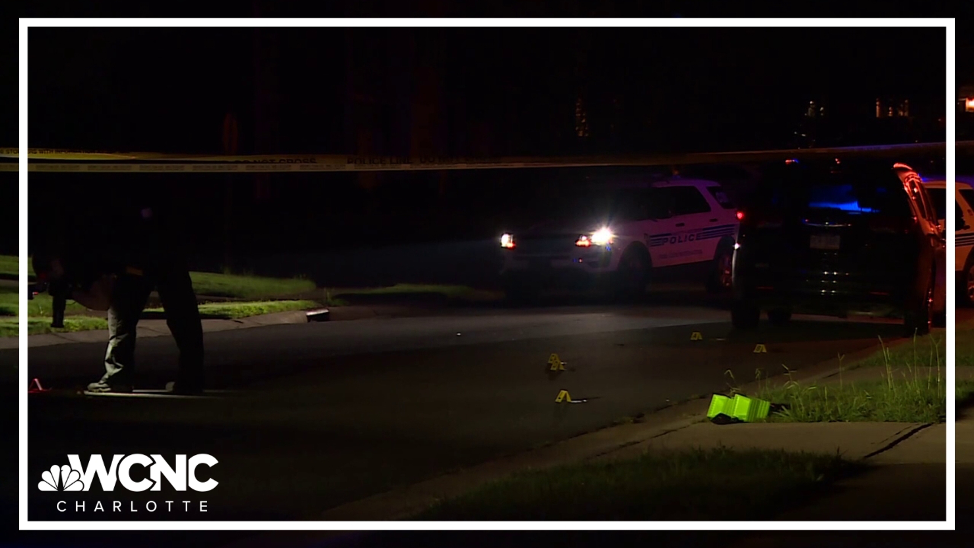 One person was seriously hurt after being shot in east Charlotte.