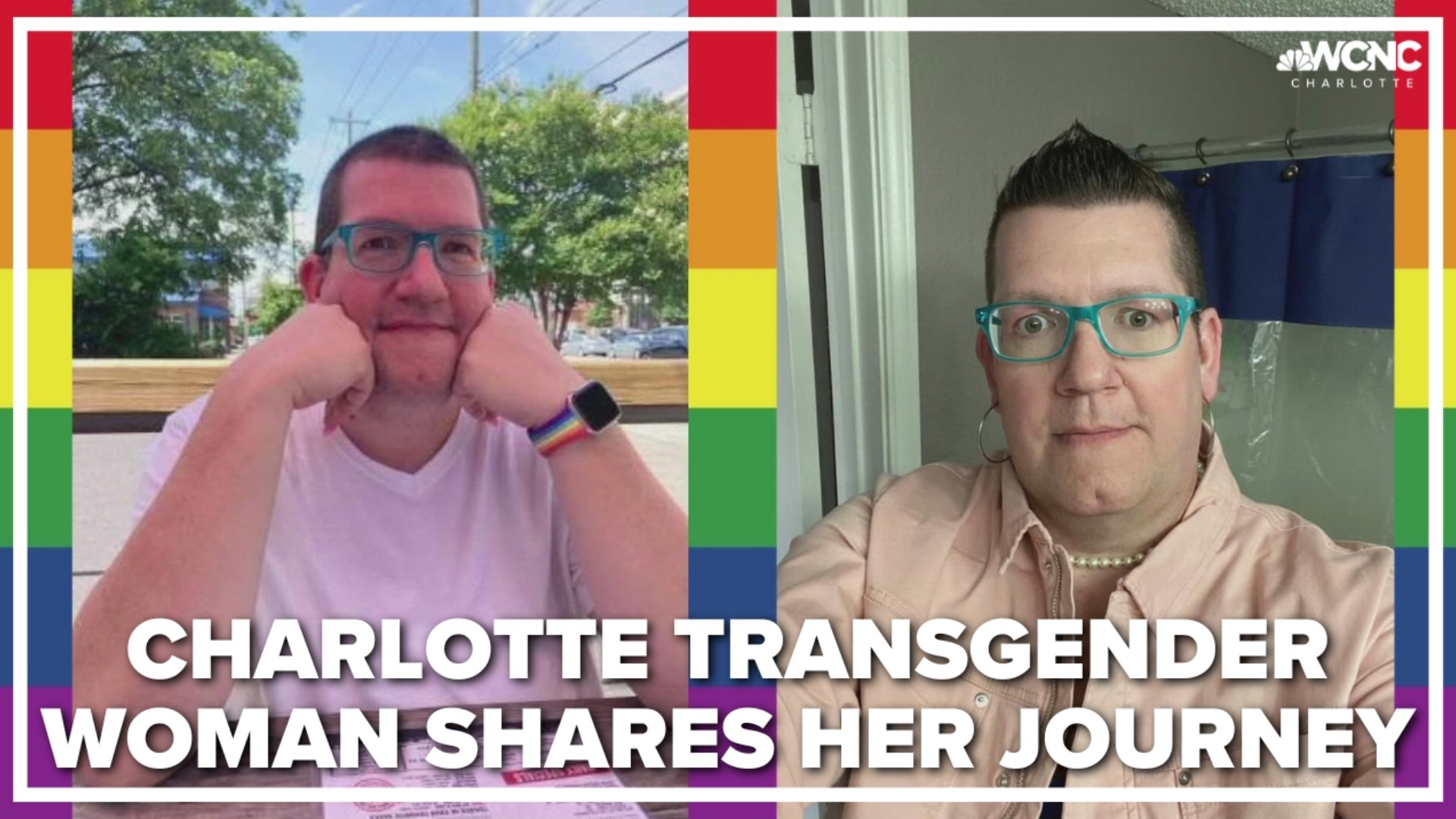 A transgender Charlottean is opening up about her journey, and how she finally feels supported at work and in her personal life.