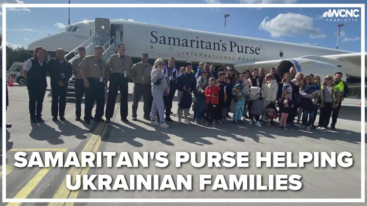 Samaritan's Purse helping Ukrainian families get to safety in Canada