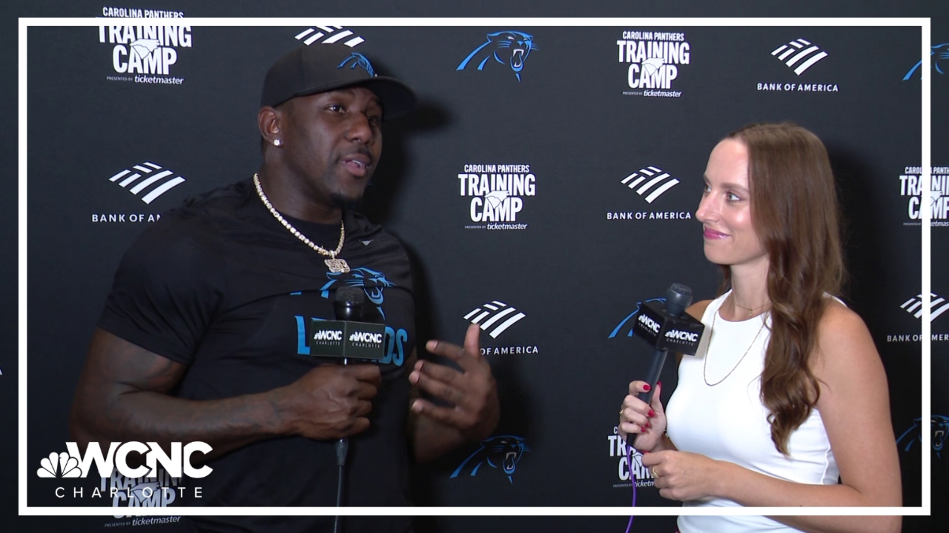 Ashley Stroehlein hears from the former linebacker about why he's back in Charlotte for Back Together and what it means to give back to the community.