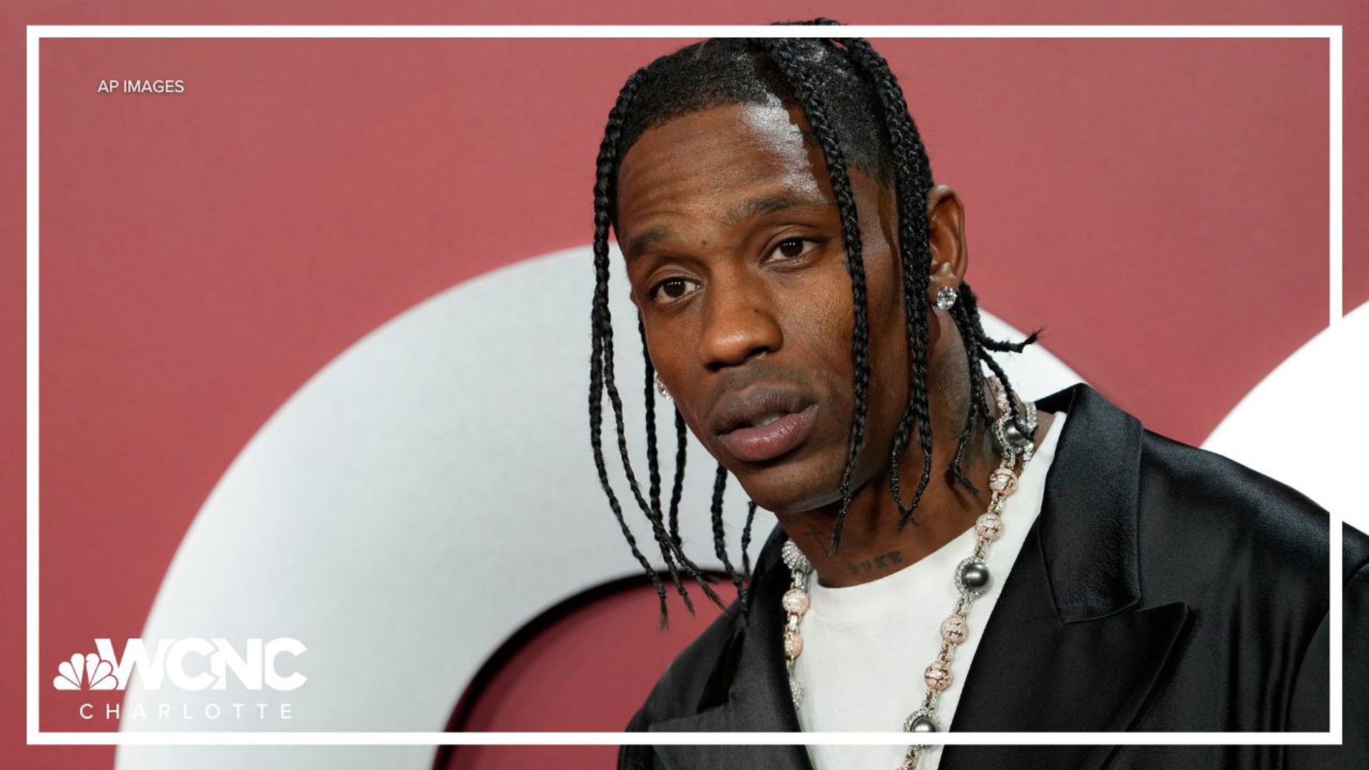 Rapper Travis Scott arrested in Miami Beach. Scott is charged with trespassing and disorderly intoxication.