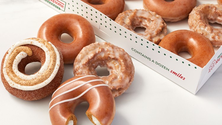 Krispy Kreme brings back pumpkin spice earlier than ever
