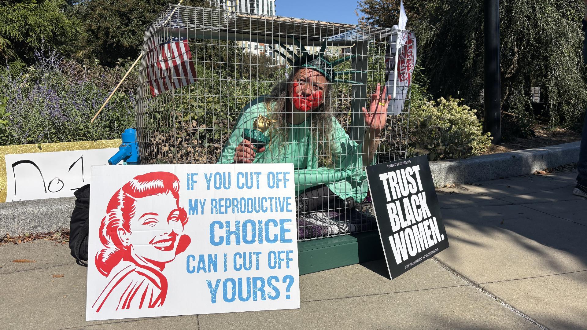 'No Kings' protests Charlotte challenges Trump presidency | wcnc.com