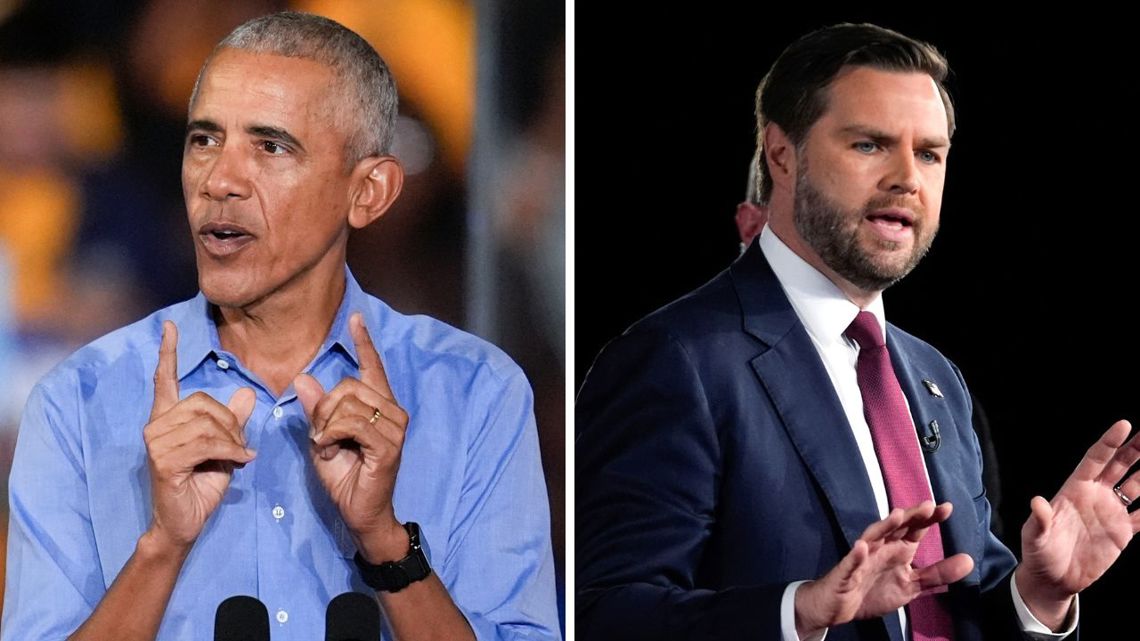 JD Vance, Barack Obama to rally Charlotte-area voters on Friday | wcnc.com