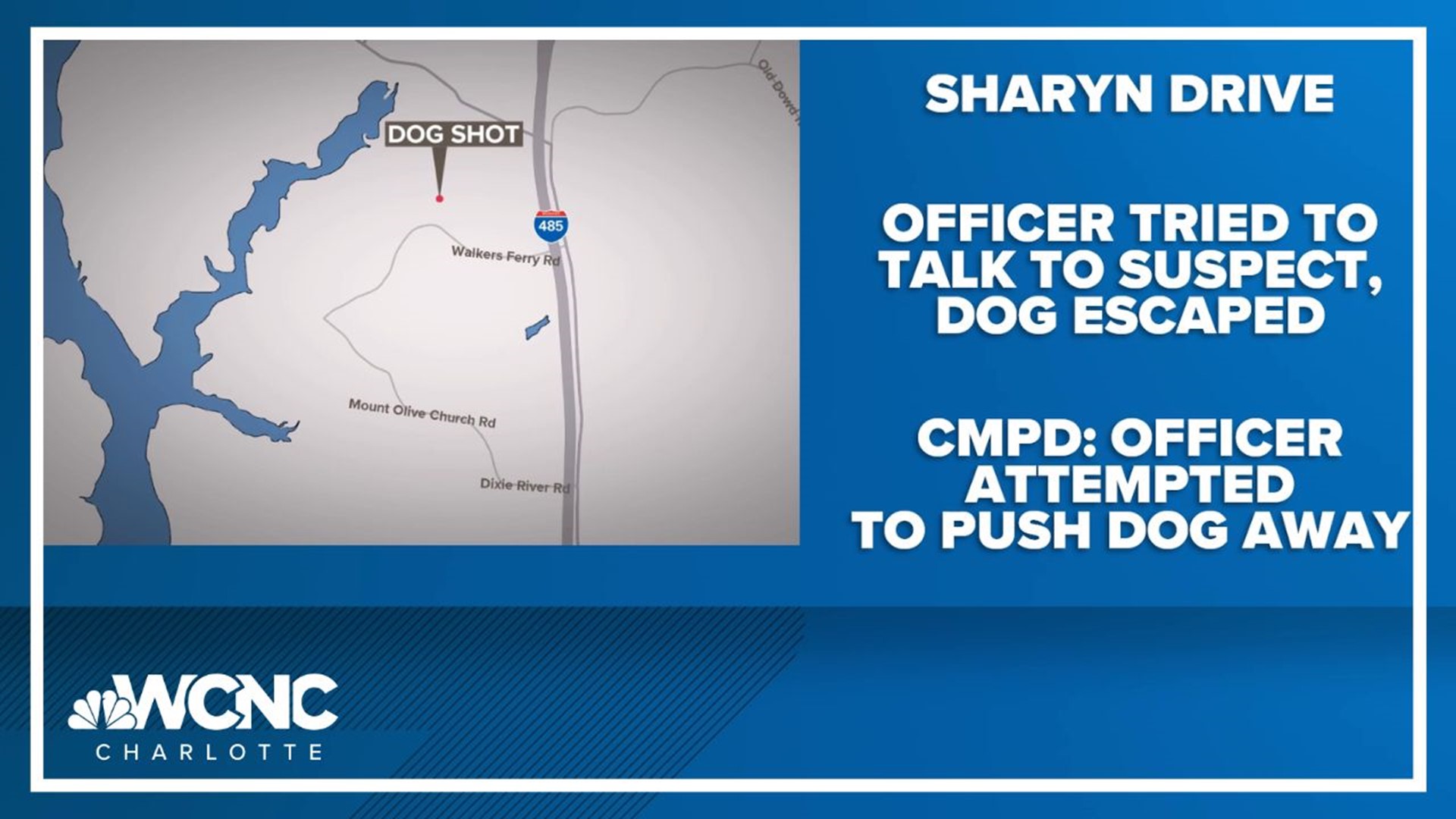CMPD says it's investigating after one of its officers shot and killed a dog during an arrest.
