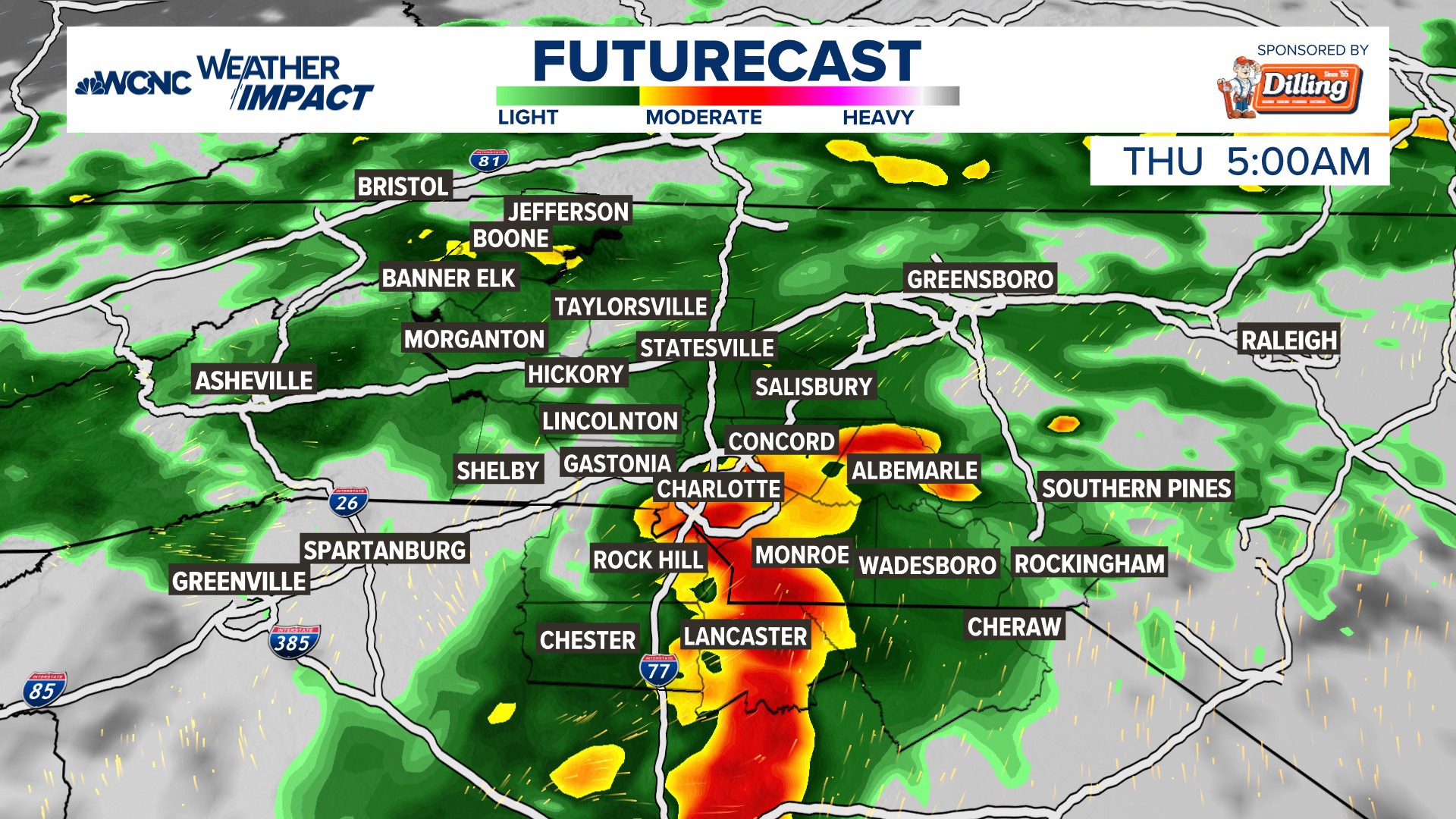 Weather Alert: Heavy rain likely, severe weather possible Wednesday ...