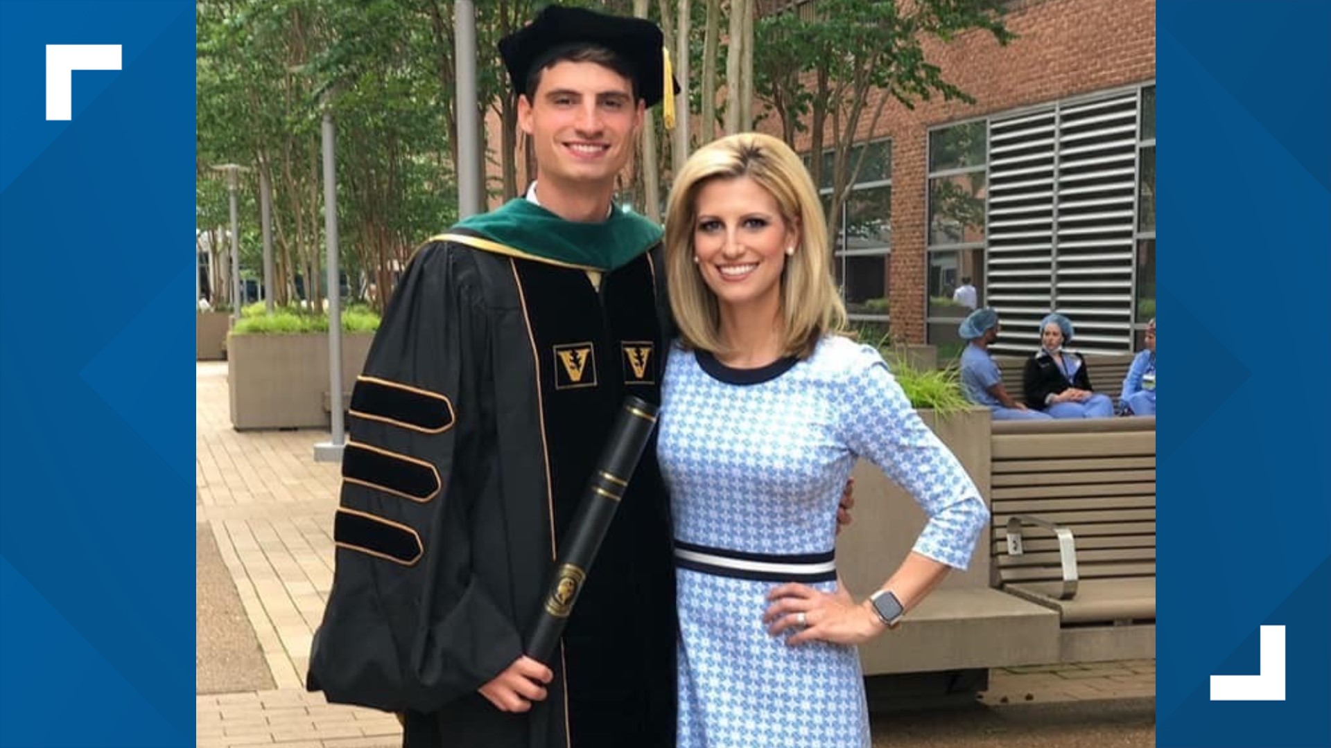 William French, M.D., is a North Carolina doctor in his first year of residency. He's also the brother of WCNC anchor Sarah French.