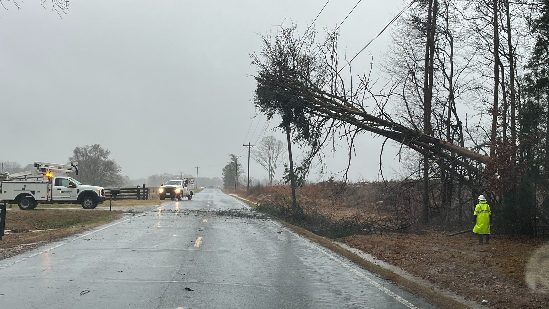 Severe weather in North Carolina, South Carolina
